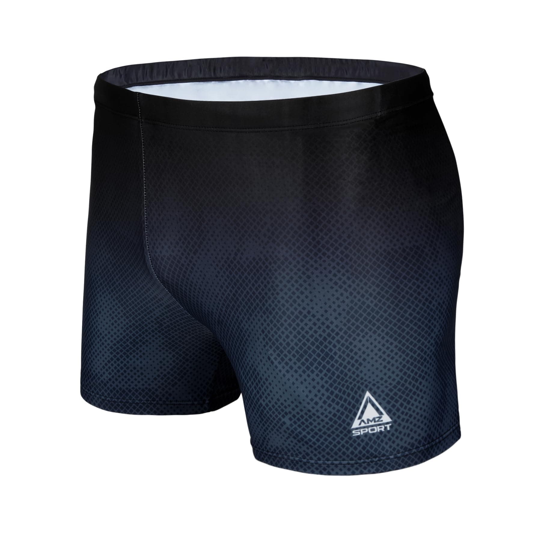 AMZSPORT Maillot de Bain Homme Short de Bain à Séchage Rapide Boxer de Plage avec Cordon de Serrage