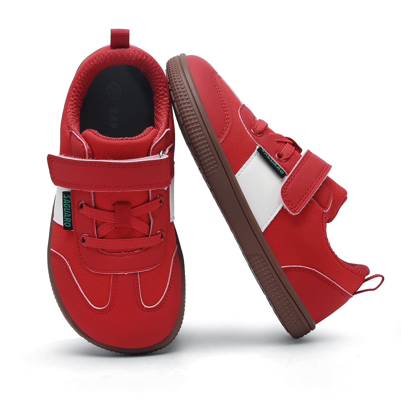 SAGUARO Zapatillas Barefoot Casual Niños Calzado Respetuoso con Suela Plana y Puntera Ancha,Gr.25-35