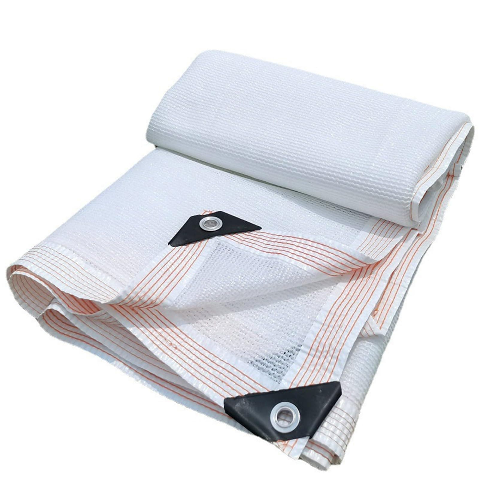 Filet D'Ombrage, Filet Protection Solaire avec œillets Blocage des UV Blanc 85% Voiles D'ombrage 5x6M Toile d'ombrage pour Exterieur/Patio/Balcon/Pergola/Serre/Jardin/Potager