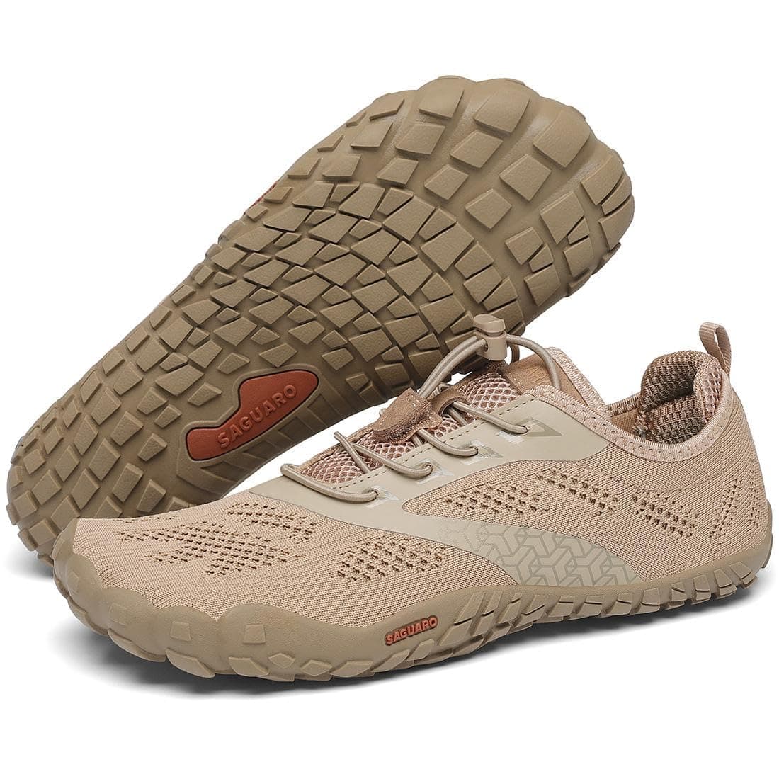 SAGUARO Unisex Barfußschuhe mit Breiter Zehenbox und Zero-Drop Solhe - Weich rutschfest Atmungsaktiv