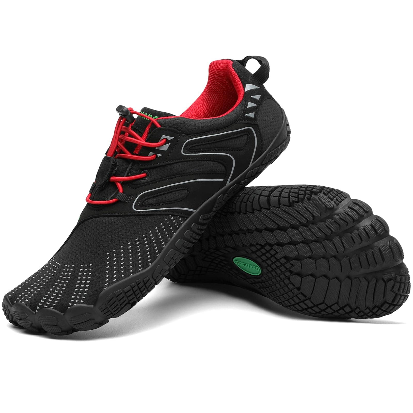 SAGUARO Barefoot Zapatillas Minimalista Ligera Zapatillas de Trail Running para Zero Drop Soles, Gr.36-48