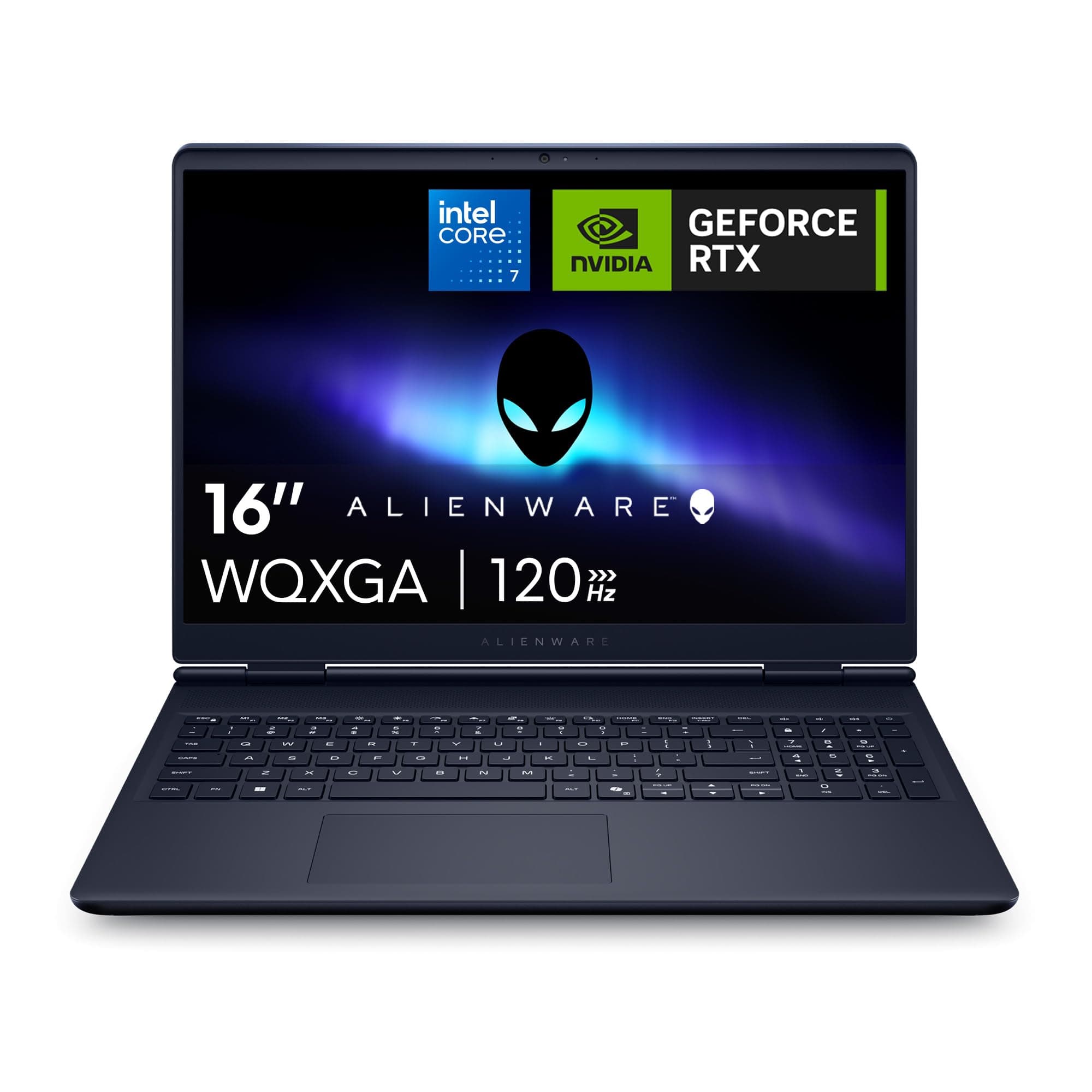 Alienware 16 Aurora Portátil Gaming AC16250 16" QHD+ 120Hz sRGB 100%, Intel Core 7 240H Series 2, NVIDIA GeForce RTX 5060, 16GB RAM, 1TB SSD, Windows 11 Home, Teclado retroiluminado QWERTY – Indigo