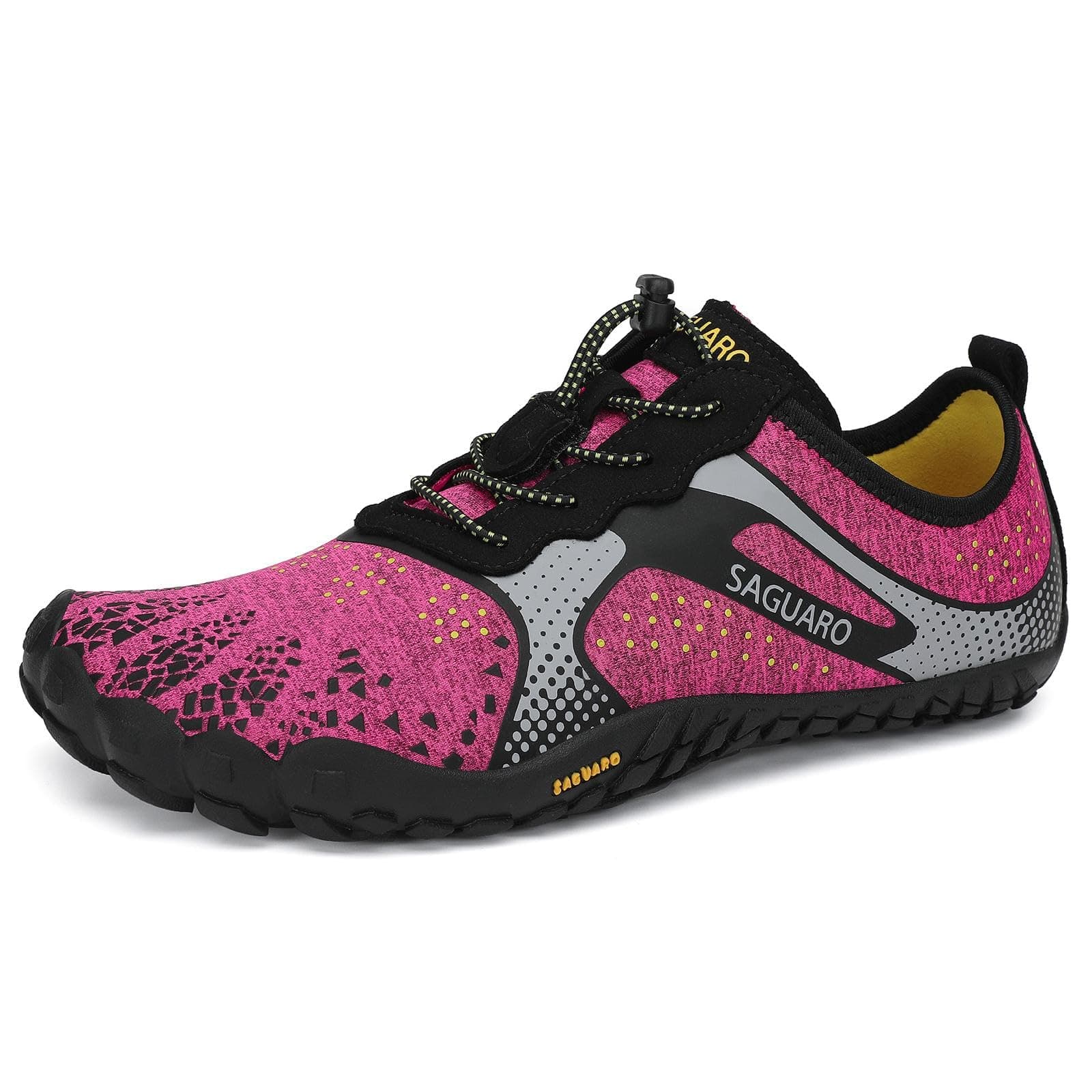 SAGUARO Herren Damen Barfußschuhe - Atmungsaktiv rutschfest Barfussschuhe - mit Breite Zehenbox und Zero-Drop Sohle,Gr.35-48 EU