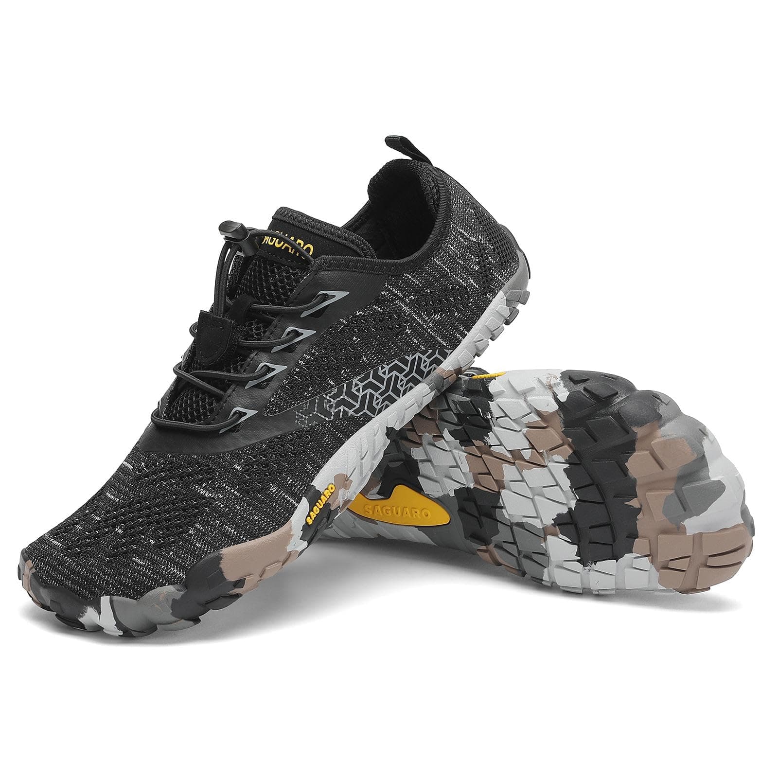 SAGUARO Barefoot Zapatillas de Trail Hombre Mujer Transpirable Antideslizante Zapatos Minimalistas