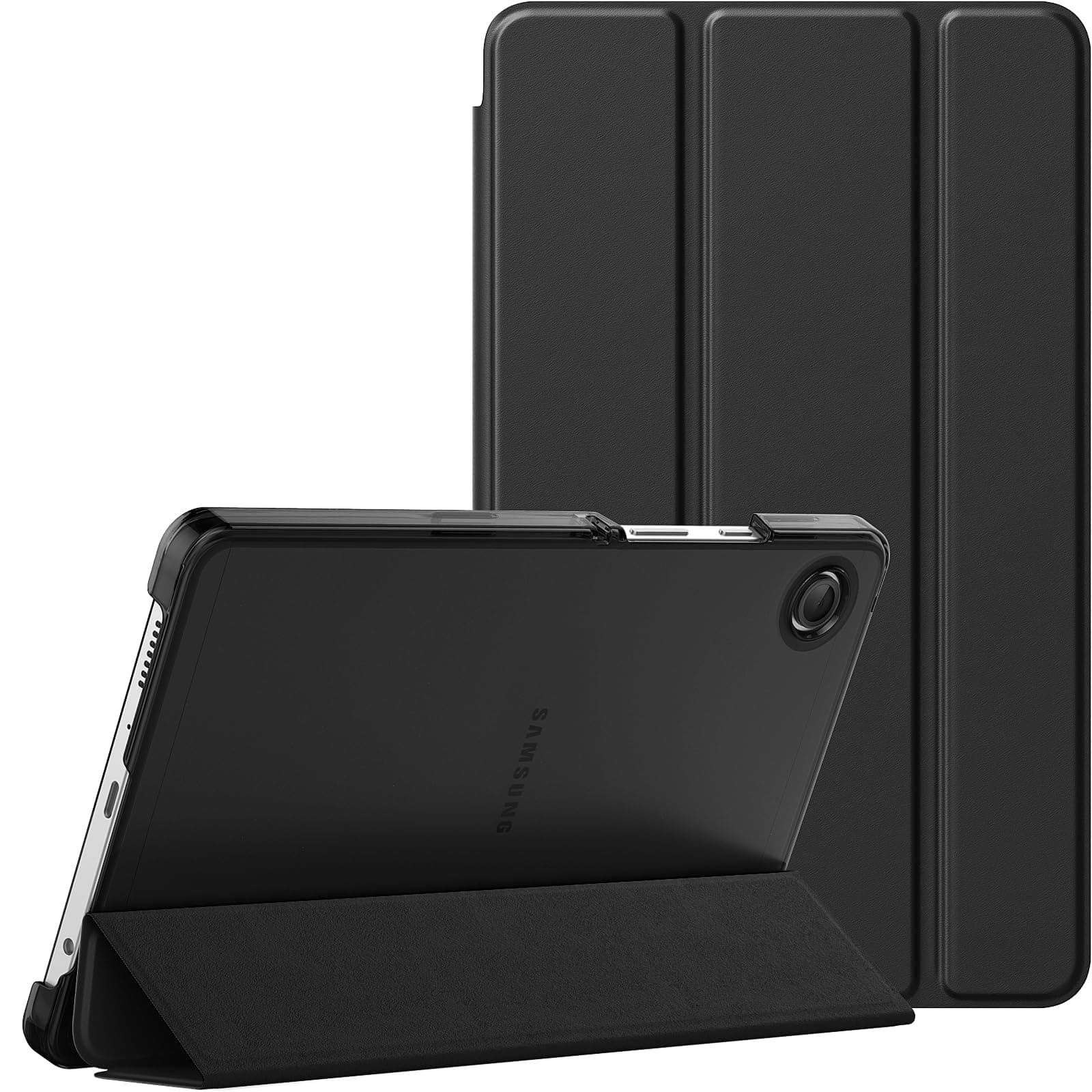 MoKo Hülle für Samsung Galaxy Tab A11 8,7 Zoll 2025/Galaxy Tab A9 8,7 Zoll 2023, Leicht Stand für All-New Samsung A11/A9, Zwei Betrachtungswinkel, Schwarz