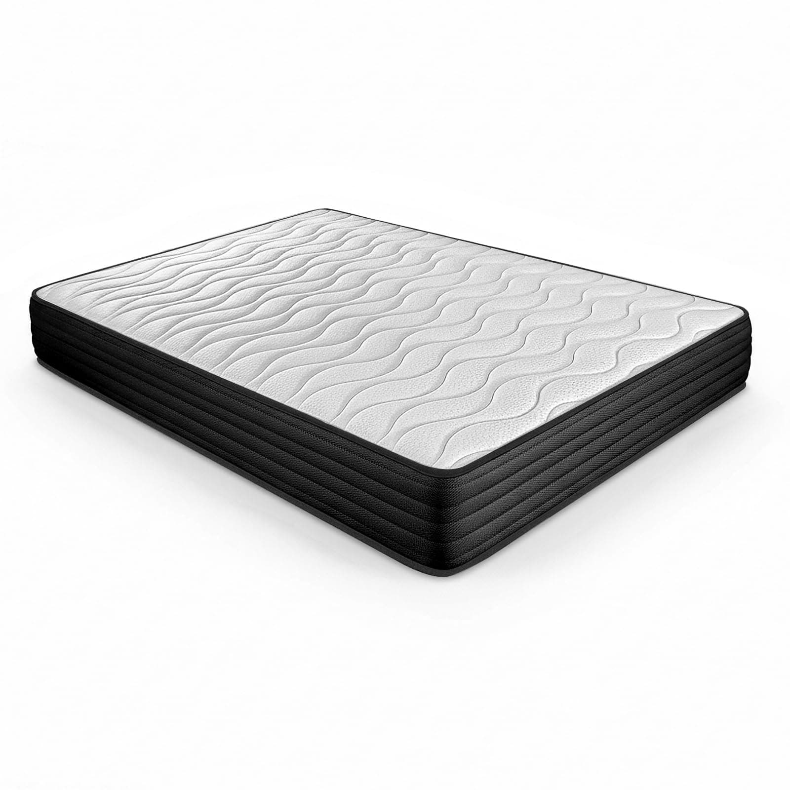 DUÉRMETE ONLINE - Colchón Viscoelástico Pocket Visco Reversible (Cara Invierno-Verano) Firmeza-Dureza Media-Alta, Grosor 20cm, Antiácaros, Antibacerias e Hipoalergénico, 80x200