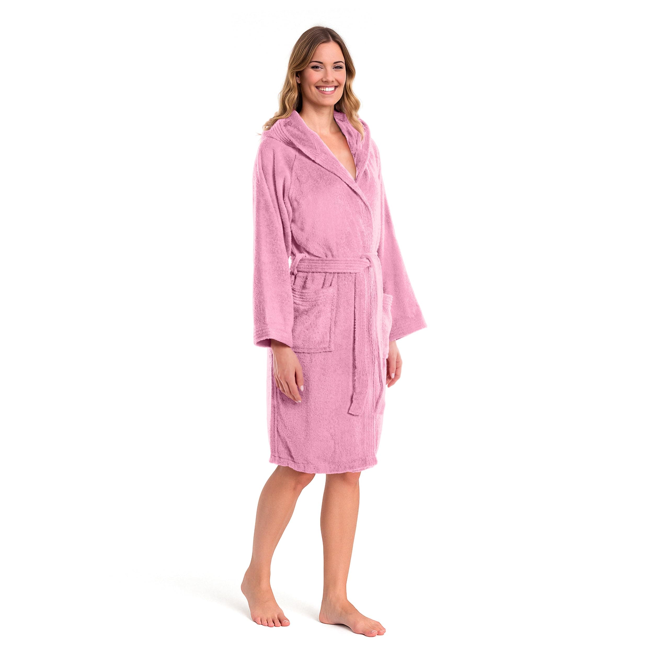 Caleffi - Accappatoio Uomo - Accappatoio Donna in Spugna di Cotone - Accappatoio Uomo Spugna Con Cappuccio - Accappatoio Piscina Palestra - Morbido e Assorbente, Asciugatura Rapida