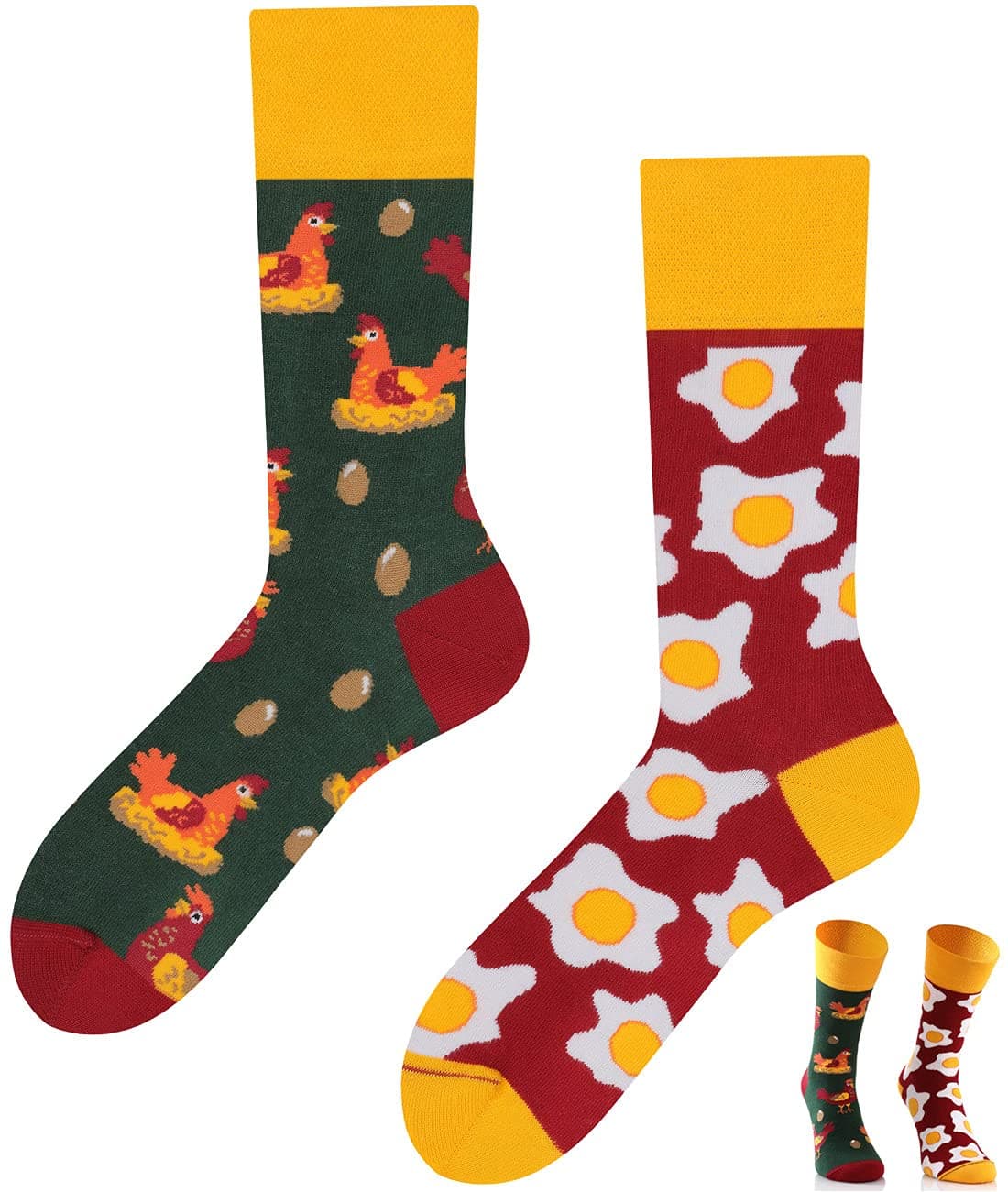 TODO Colours Fantaisie Chaussettes Rigolotes Homme et Femme motif drôle et multicolore