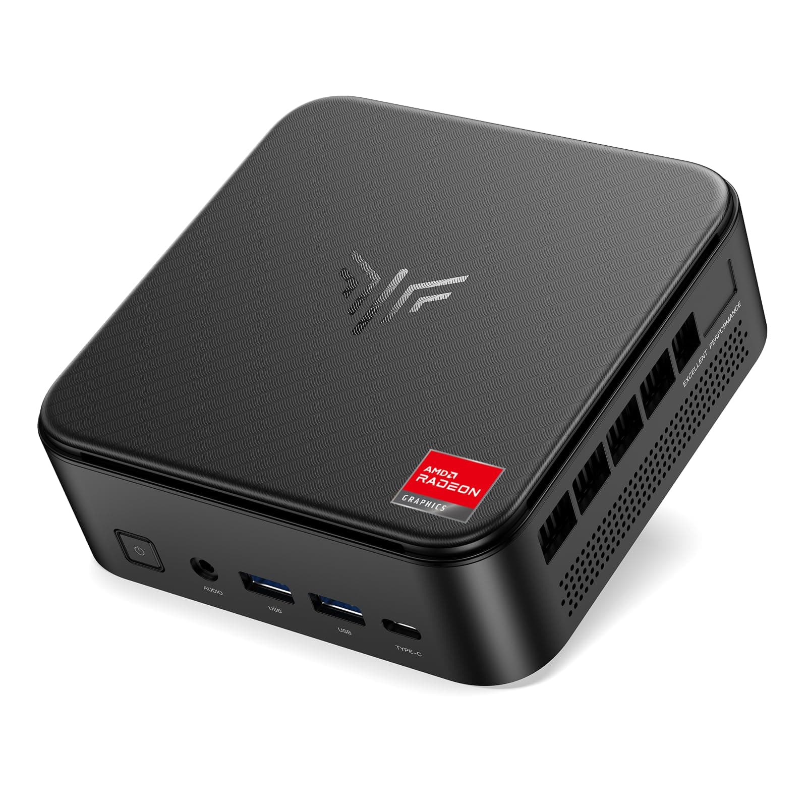 NiPoGi E3B Mini PC W-11 Pro AΜD Ryzen Embedded V2748(8C/16T,Max 4.3GHz,Mieux Que 5825U/7730U) 16GB DDR4 512GB SSD,Triple Display 4K UHD(Type-C+HDMI2.0+DP1.4)/WiFi 6/BT5.2/RJ45 Ordinateur de Bureau
