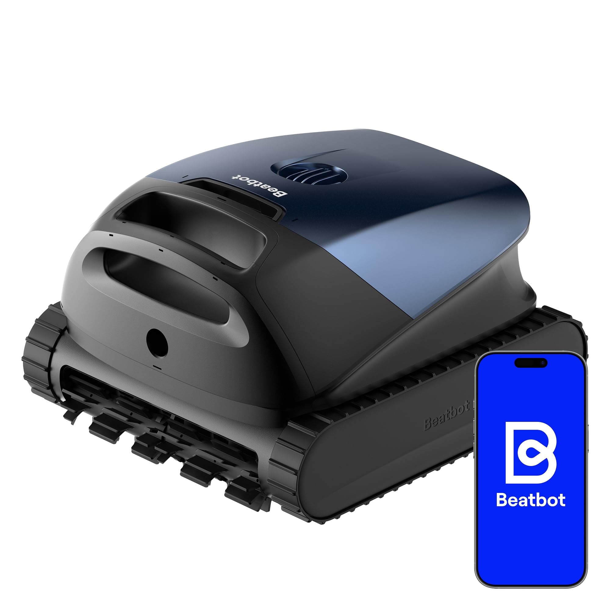 (2026 Nuevo) Beatbot Sora 10 Robot Piscina limpiafondos y Paredes, Plataformas y línea de flotación, 25700 LPH, Estacionamiento línea flotación, 5l residuos,Controllo App,Piscinas enterradas/elevadas