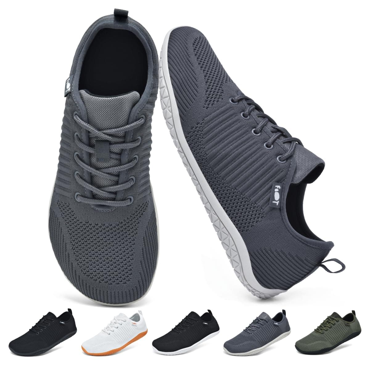 Merdoo Zapatillas Barefoot Mujer Hombre Zapatos Minimalistas Ligeros Transpirables Caja de Dedos Ancha Suela Cero Drop Tallas 37-47