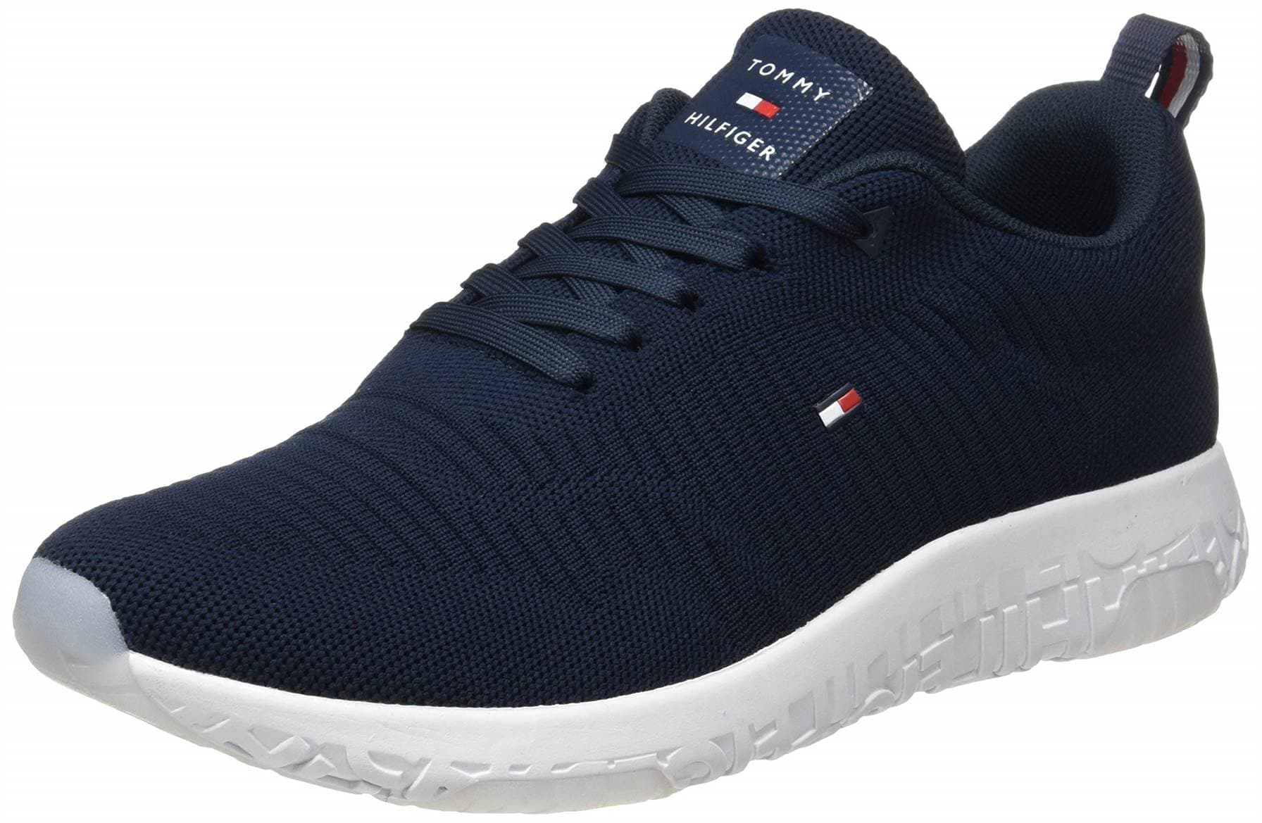 Tommy Hilfiger Sneakers da Runner Uomo Corporate Knit Rib Runner Scarpe Sportive