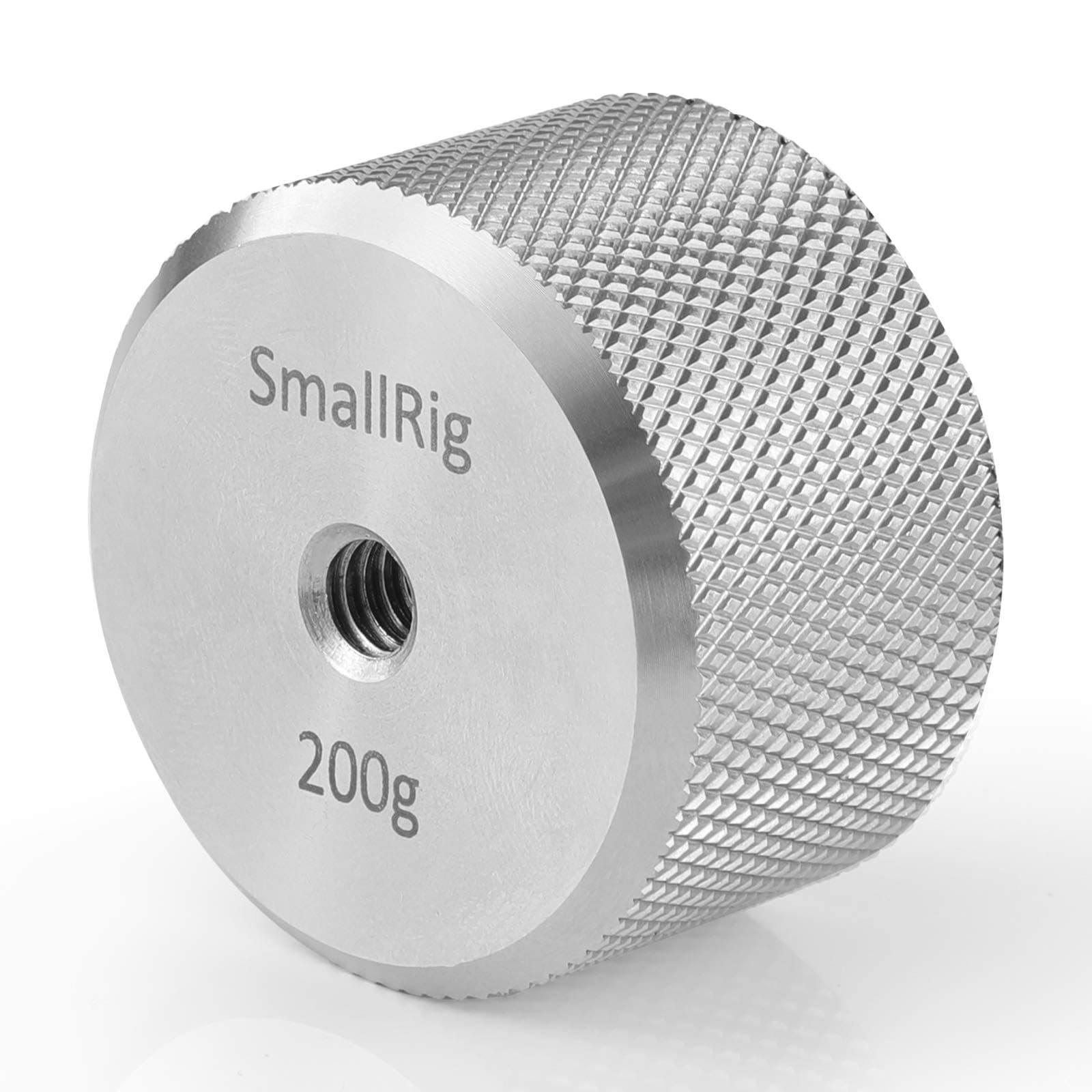 SMALLRIG Abnehmbares Gegengewicht Kompatibel mit DJI Ronin S/RS 2 / RS 3 / RS 3 Pro und Zhiyun Gimbal, 200g Gegengewicht mit 1/4 Zoll Schraube - 2285
