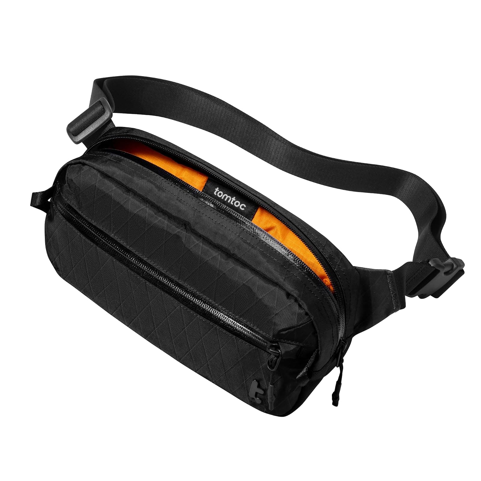 tomtoc 3,5L X-Pac Bolso de Pecho con Protección RFID, Impermeable Ligero Bolso Bandolera, Hombres y Mujeres Bolso de Hombro, Bolso Cruzada de Viaje para Uso Diario al Aire Libre