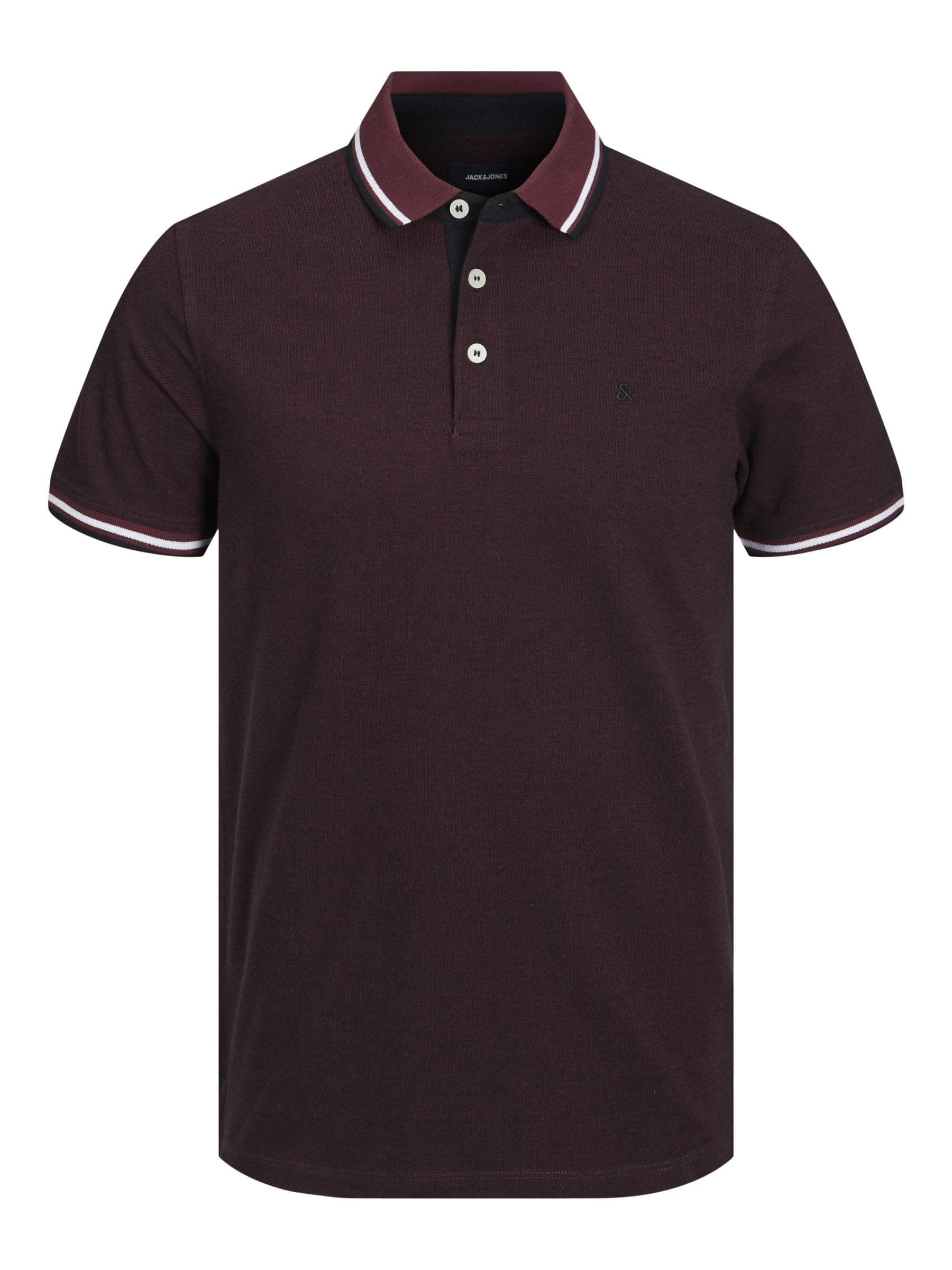 Jack & Jones Herren Jjepaulos Polo Ss Noos Polohemd (1er Pack)