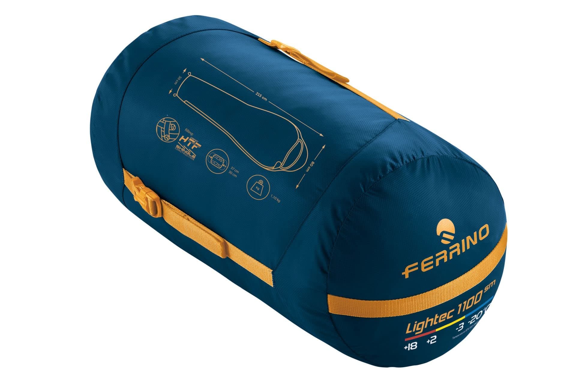 Ferrino, Sacco Lightec, Sacco a Pelo, Unisex adulto