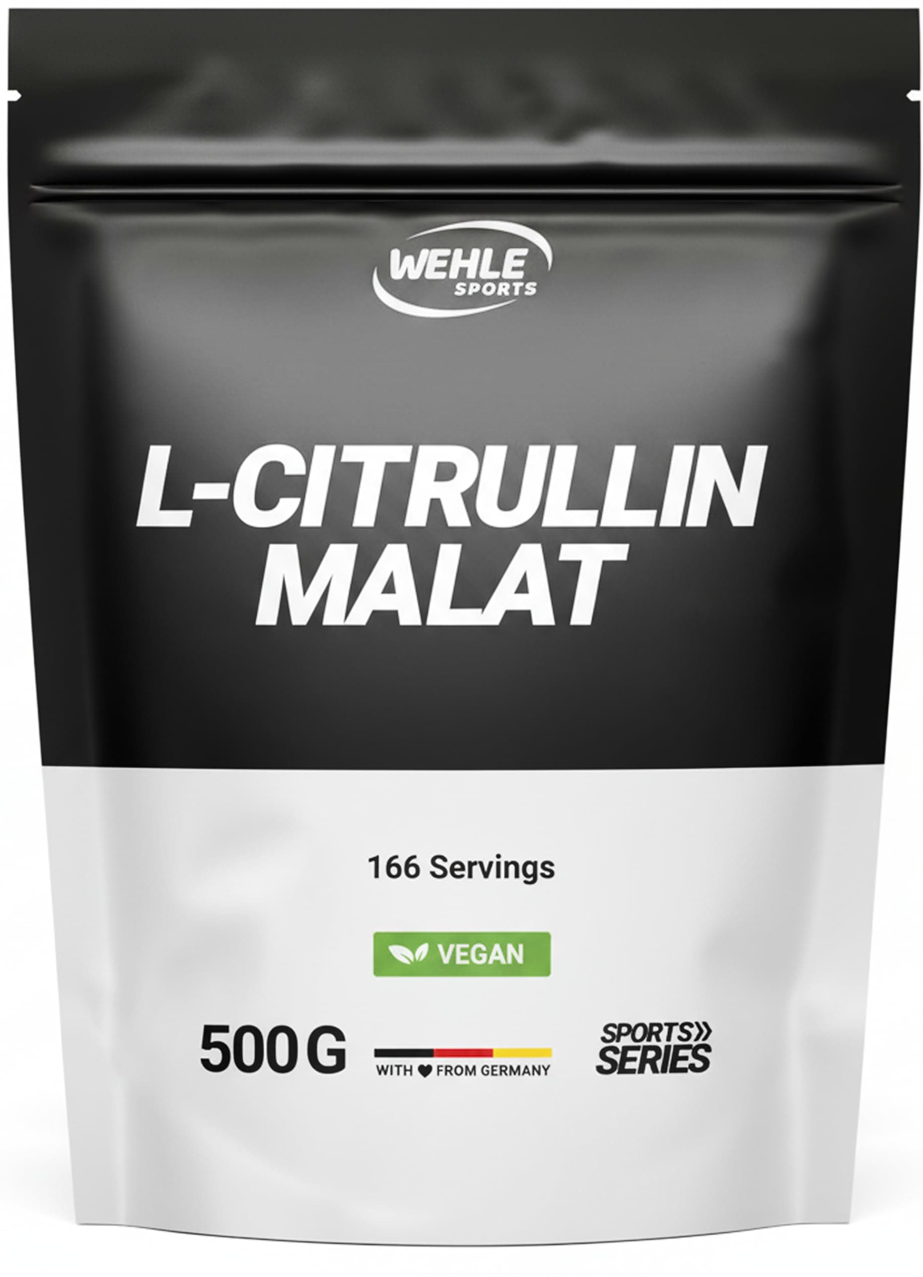 L-Citrullin Malat Pulver 2:1 – 500g – Hochdosiert – Vegan – produziert in Deutschland – Aminosäure