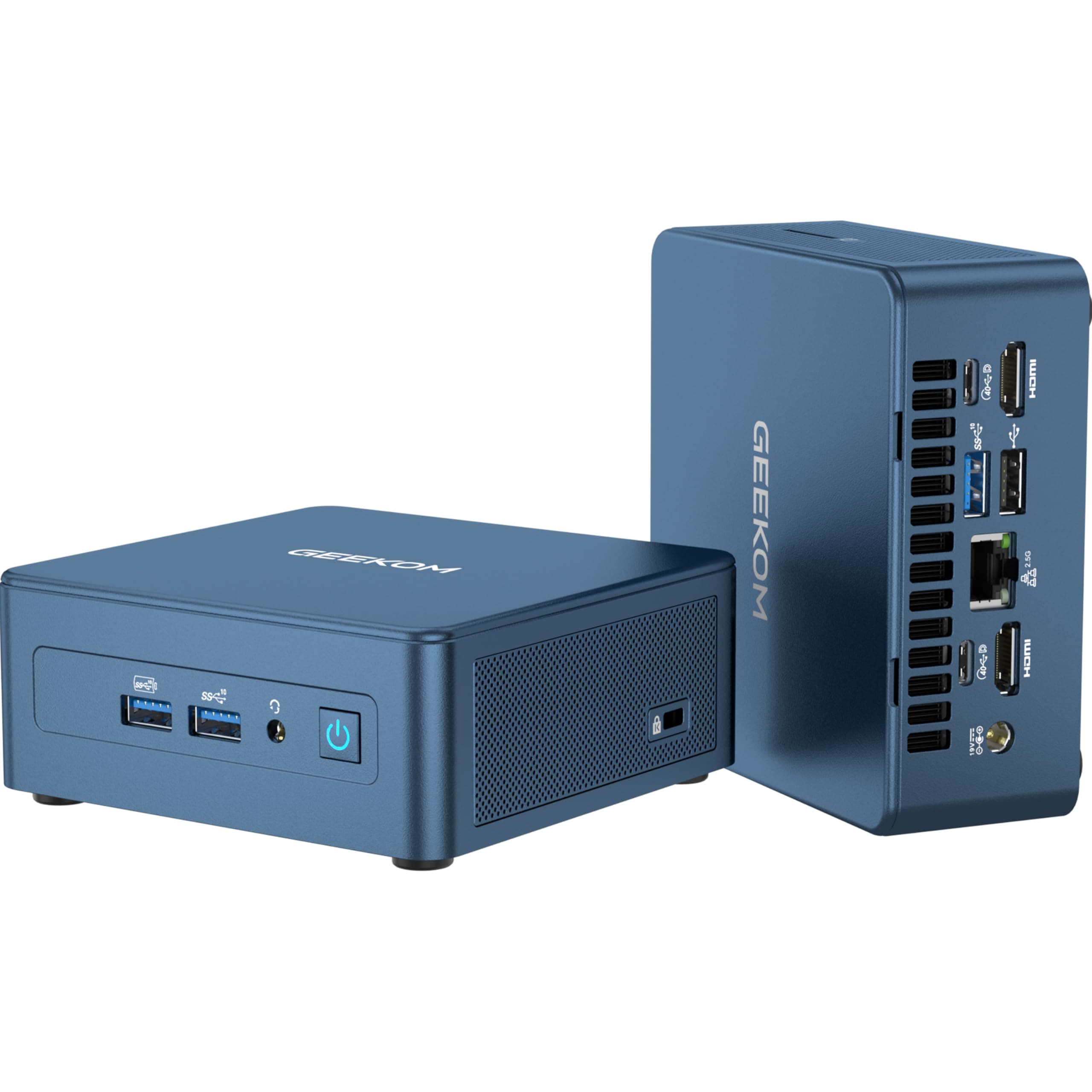 GEEKOM [Best Mini PC-WinCentral - IT13 Mini PC avec Intel i7-13620H, 16 Go RAM & 1 to SSD, Windows 11 Pro Mini Ordinateur de Bureau, 6xUSB, Lecteur SD – Idéal pour Entreprises, écoles et Maison