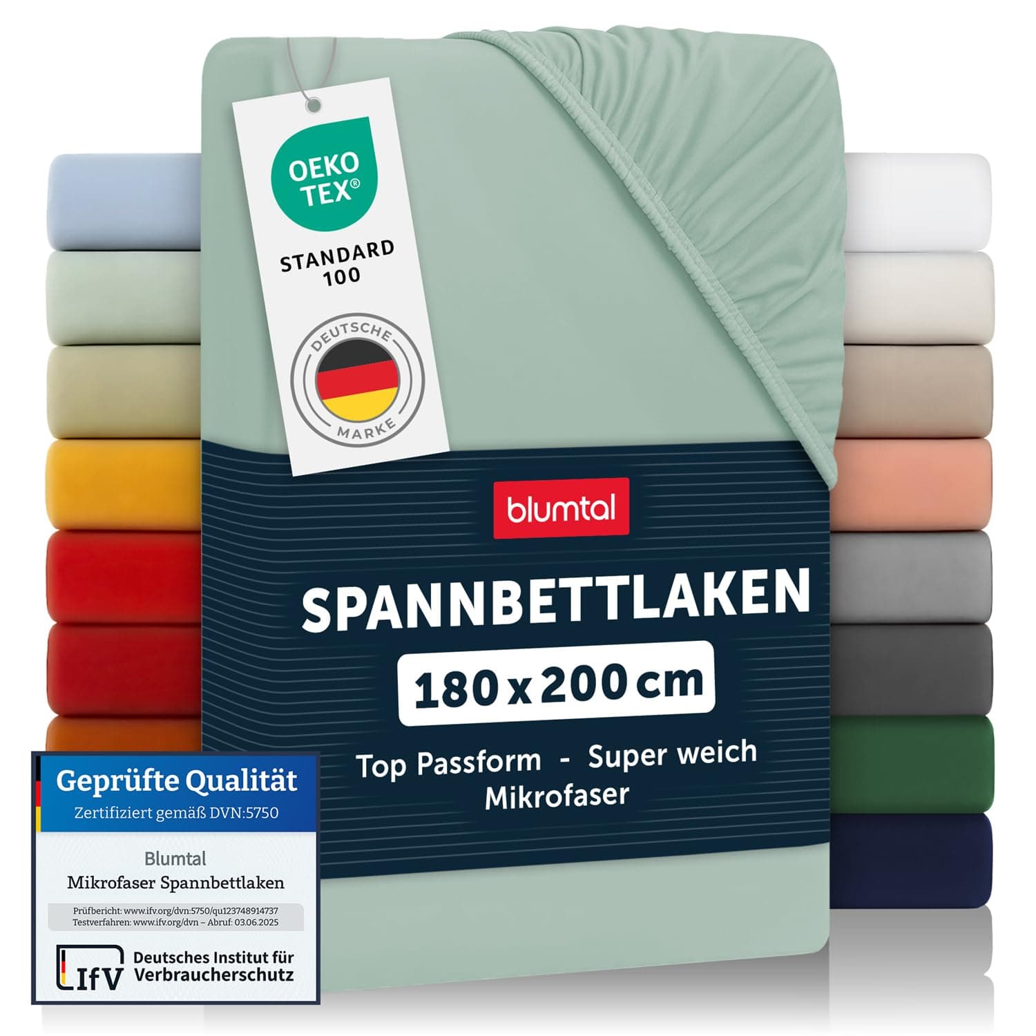 Blumtal Mikrofaserstecker Sommergrün