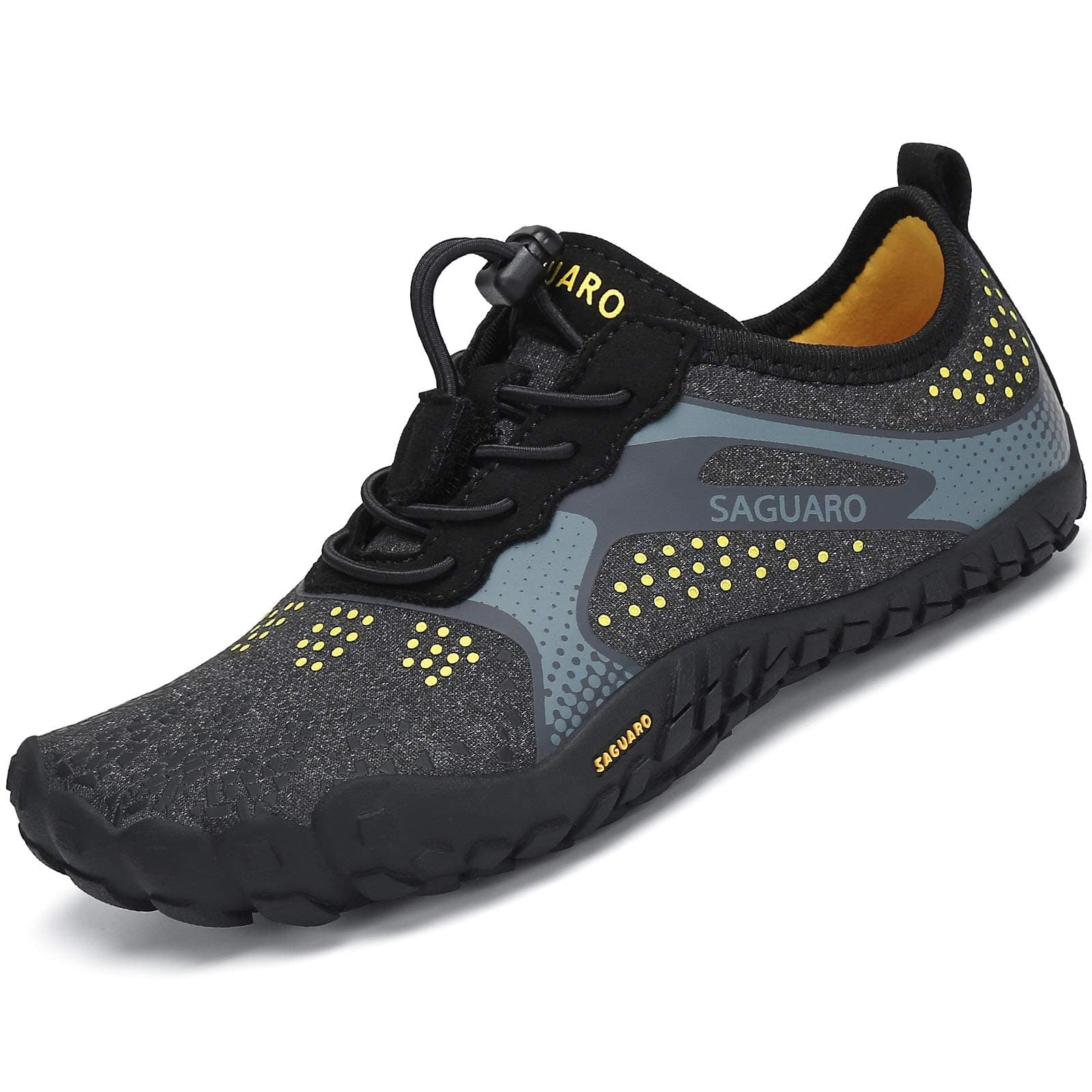 SAGUARO Niños Calzado Descalzos Zapatillas de Trail Niñas Transpirables Minimalistas Zapatillas de Deporte, 24-36 EU