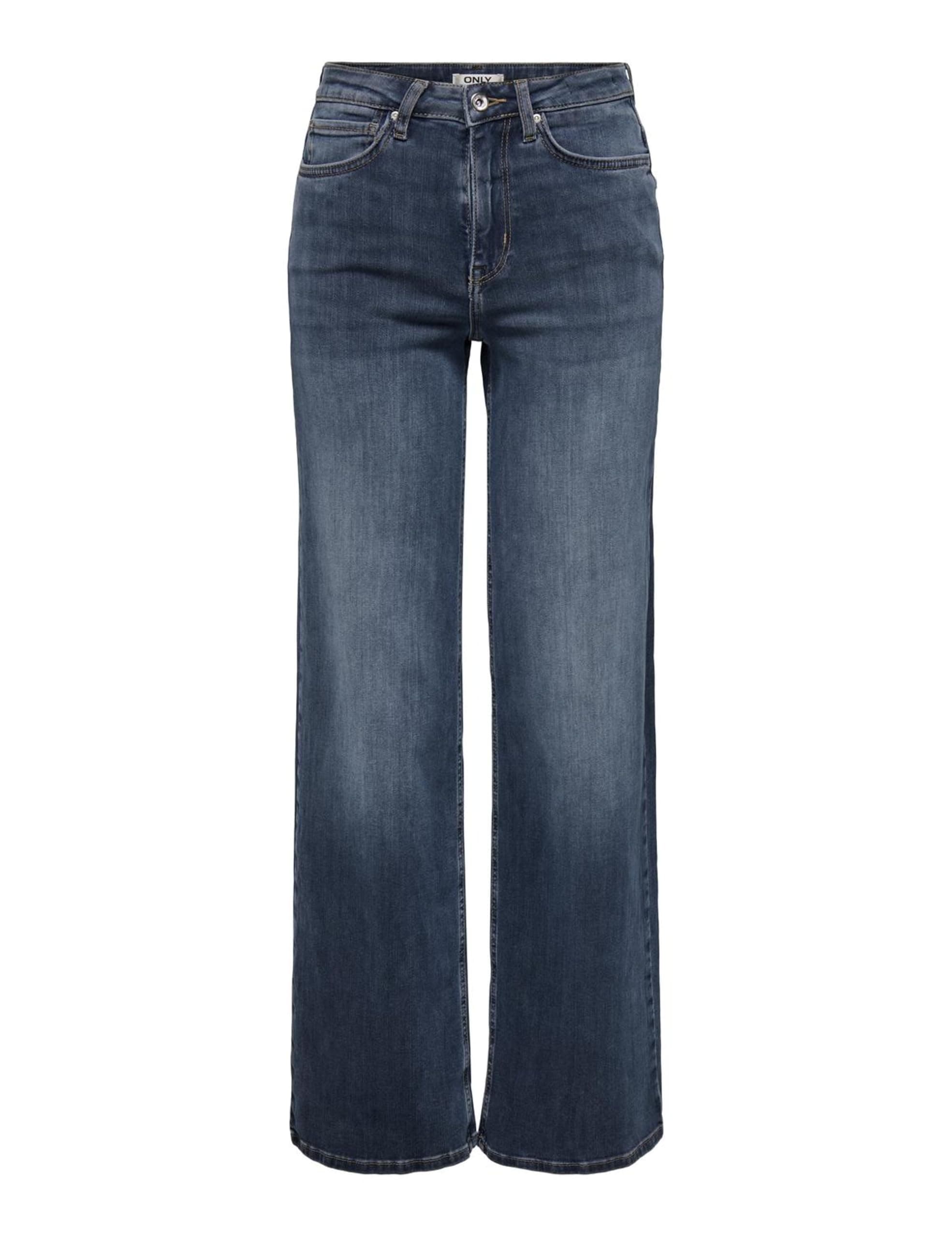 ONLY Female Jeans mit weitem Bein ONLMADISON Hohe Taille Weiter Beinschnitt Jeans