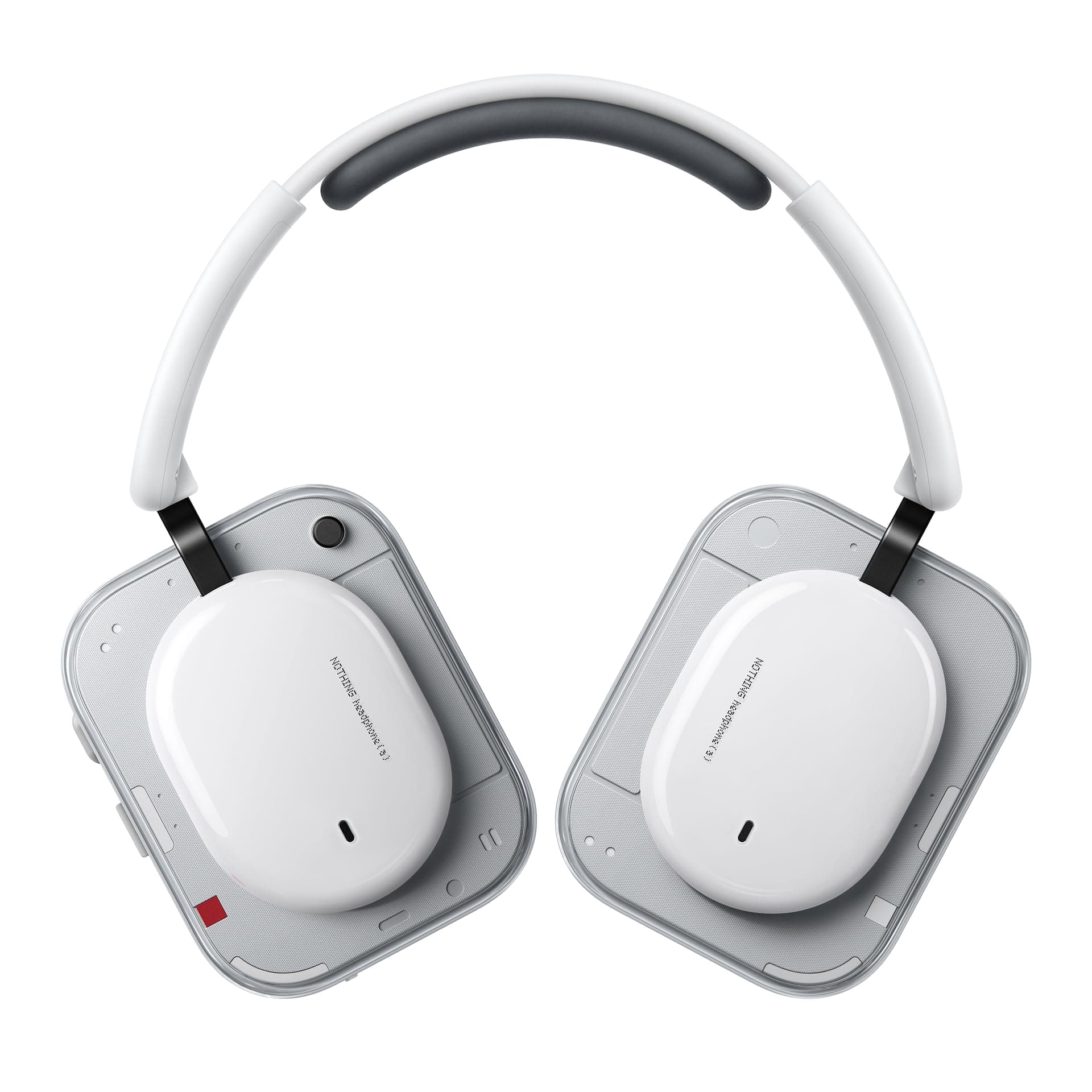 Nothing Headphone (a) Casque Circum-Aural sans Fil avec Réduction Active du Bruit, 135h Autonomie, Hi-Res, Audio Spatial, Commandes Tactiles – Blanc
