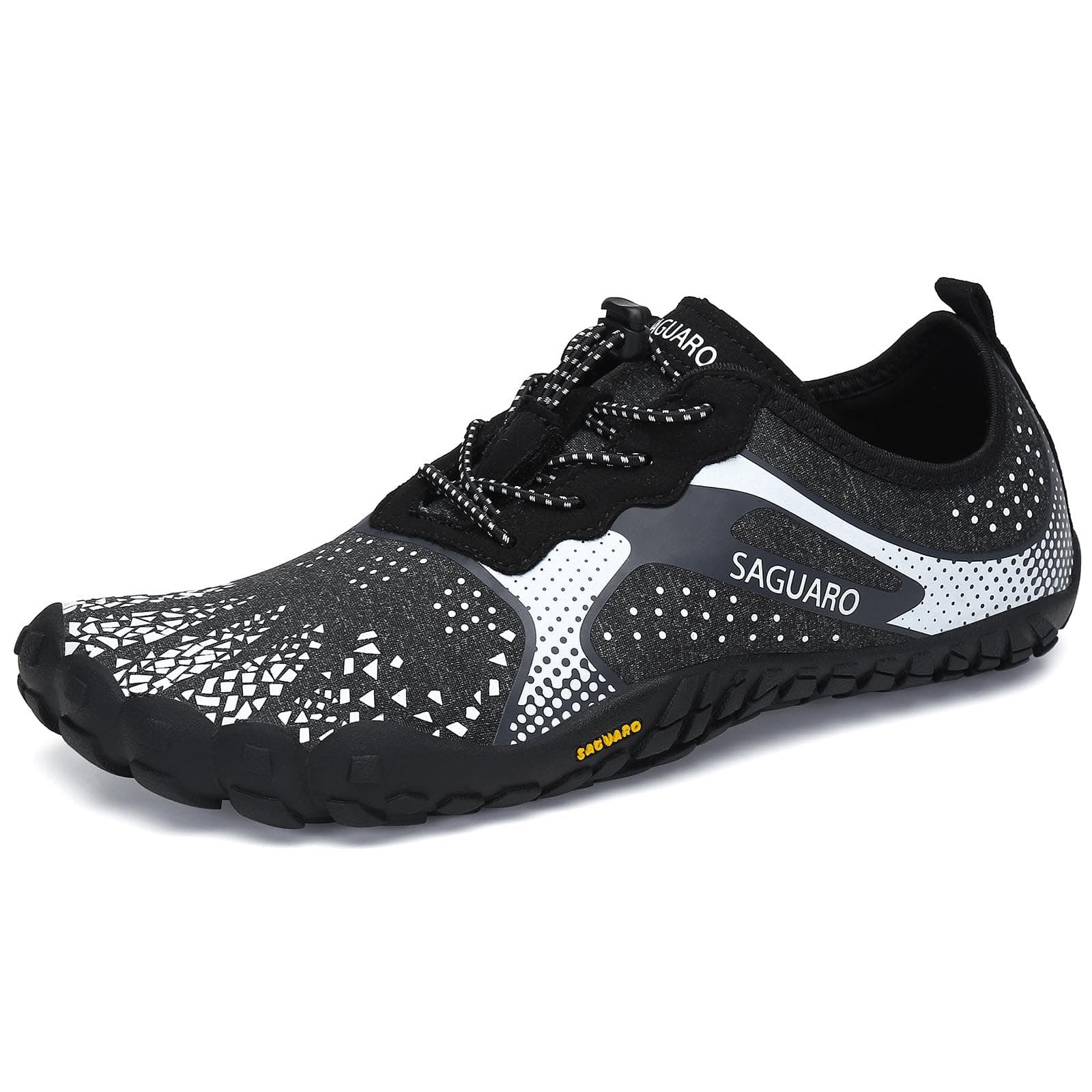 SAGUARO Herren Damen Barfußschuhe - Atmungsaktiv rutschfest Barfussschuhe - mit Breite Zehenbox und Zero-Drop Sohle,Gr.35-48 EU