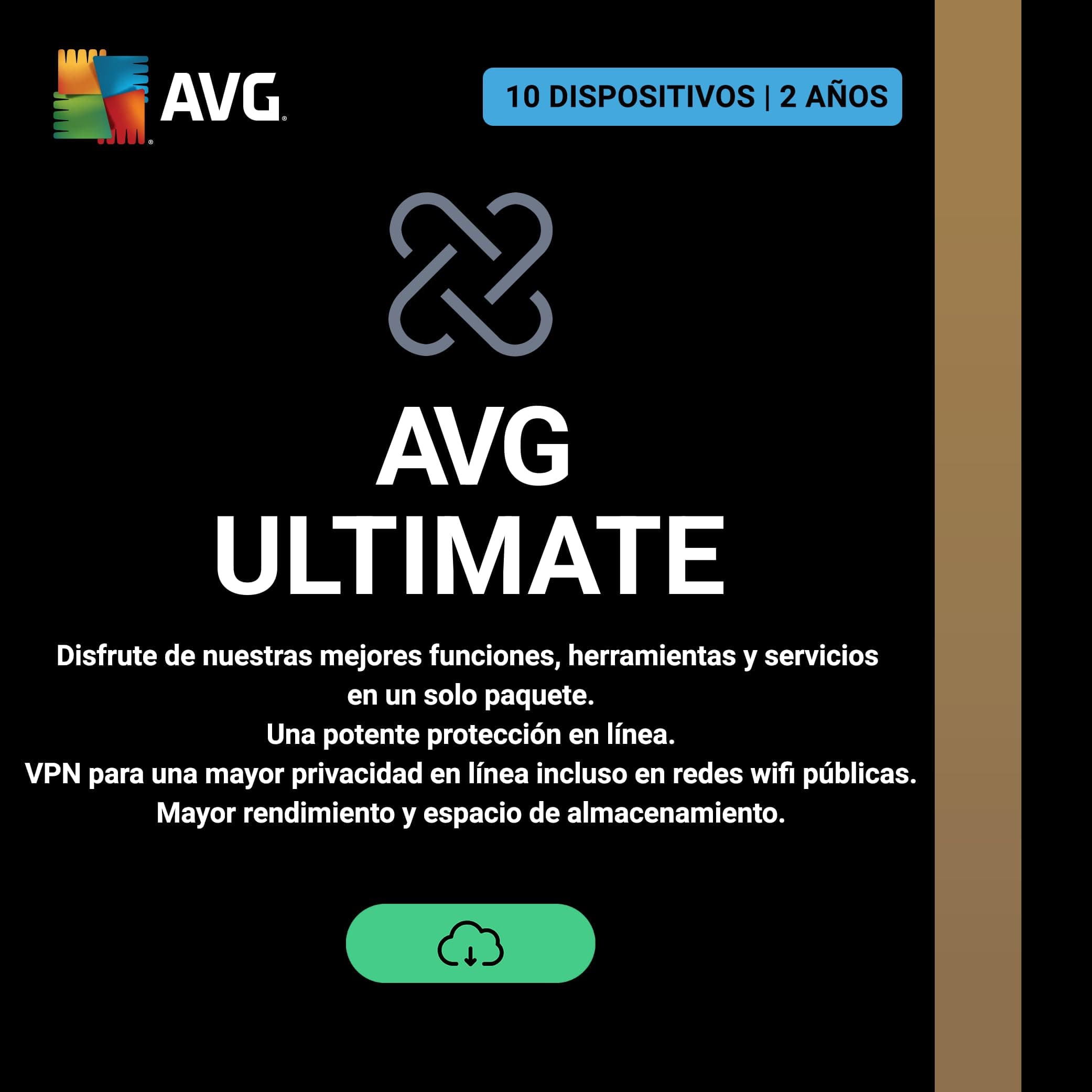 AVG Ultimate 2026 | 10 Dispositivos | 2 Años | Descarga digital