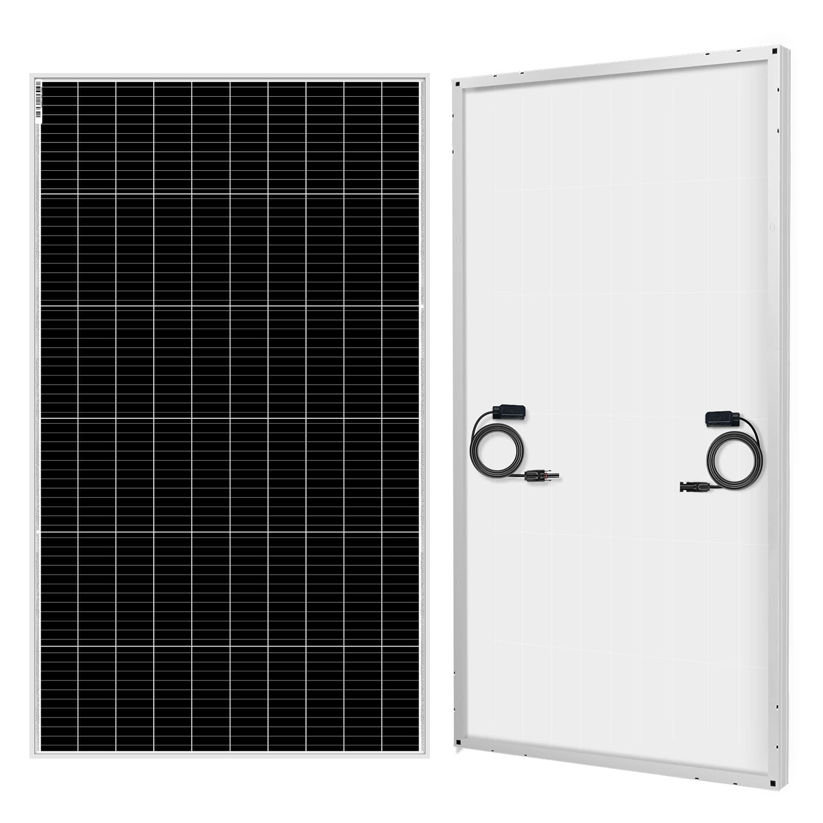 DOKIO Panel solar monocristalino 200 W 18 V 200 W para baterías de 12 V Ideal para autocaravana, camping, cobertizo de jardín