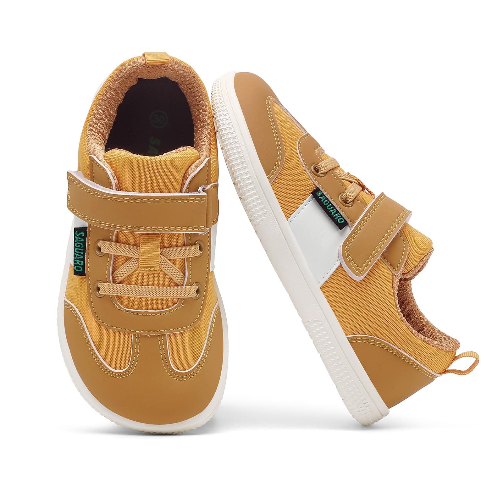 SAGUARO Zapatillas Barefoot Casual Niños Calzado Respetuoso con Suela Plana y Puntera Ancha,Gr.25-35