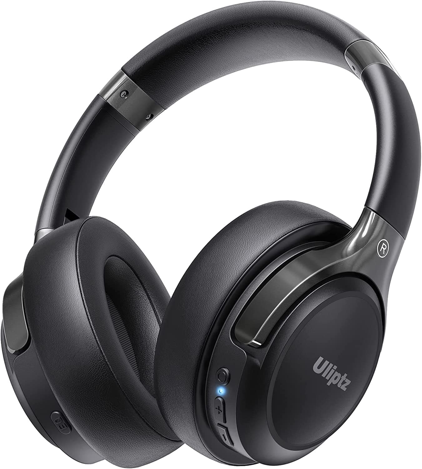 Uliptz Auriculares Inalámbricos Bluetooth, 65 Horas de Reproducción, 6 Modos de Sonido EQ, Auriculares Inalámbricos Diadema Estéreo HiFi con Micrófono, Audifonos Bluetooth 5.3 para PC/Teléfono