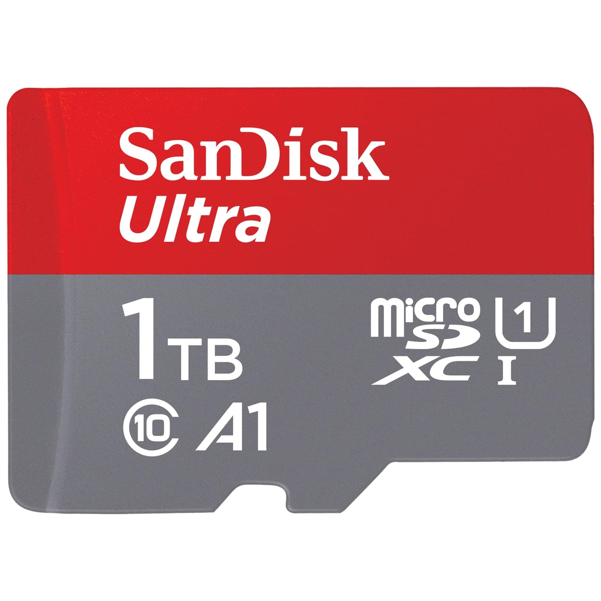 SanDisk Ultra Tarjeta Micro SDXC 1 TB + adaptador SD (Compatibles con tabletas y móviles Android, UHS-I, hasta 150 MB/s, Video Full HDD, Clase A1 de rendimiento, Class 10, U1)