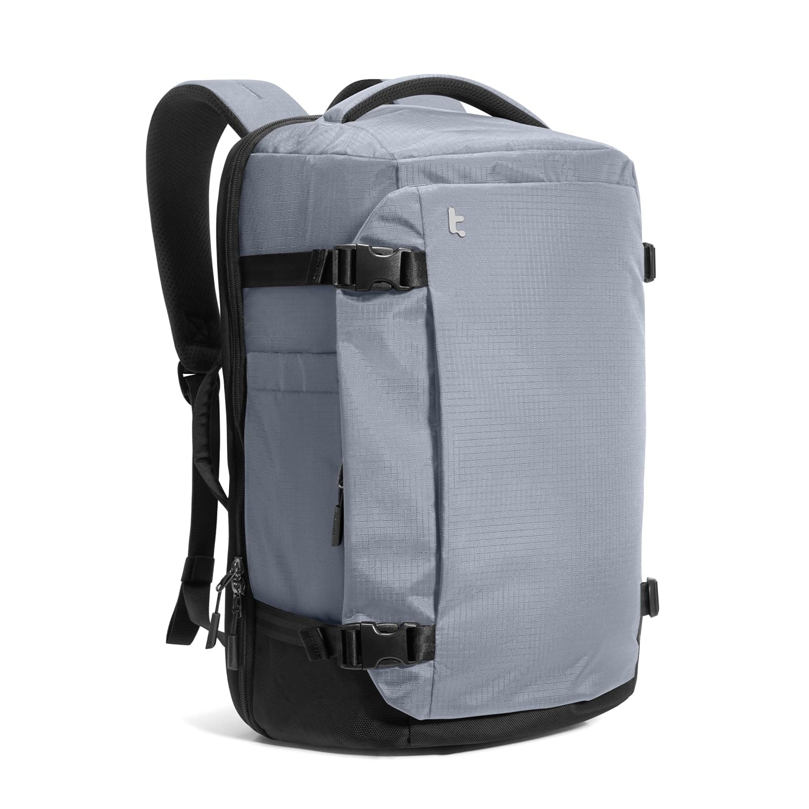 tomtoc Mochila de Viaje 40L, Mochila Viaje Cabina Avion TSA, Mochila Equipaje de Mano Impermeable, Business Travel Backpack Ligera para Portátil 17,3" Hombre Mujer, Grande Weekender Travel Backpack