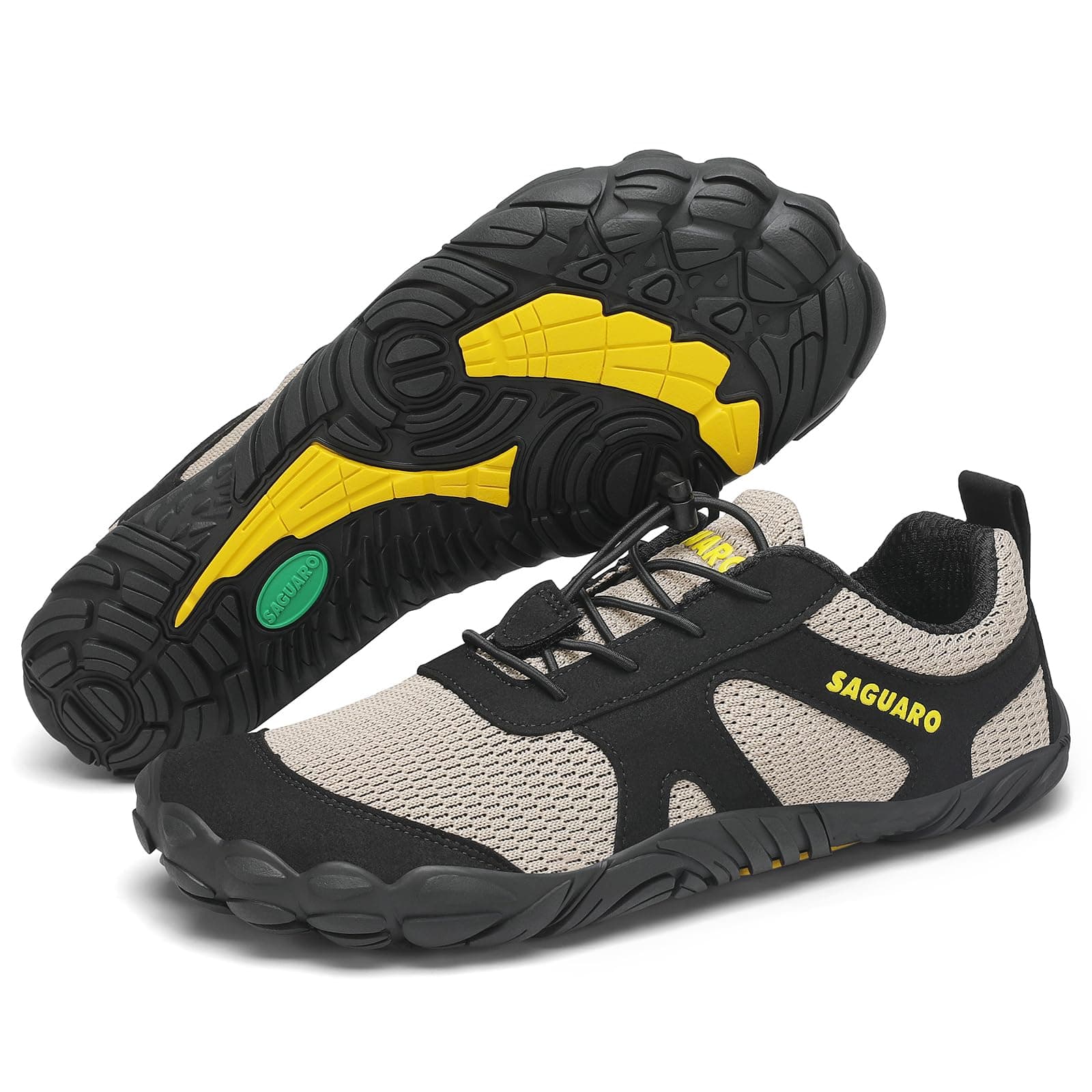 SAGUARO Knit Barfußschuhe rutschfest Barfuss Schuhe Damen Herren Mit Zero-Drop Solhe Gr.36-48