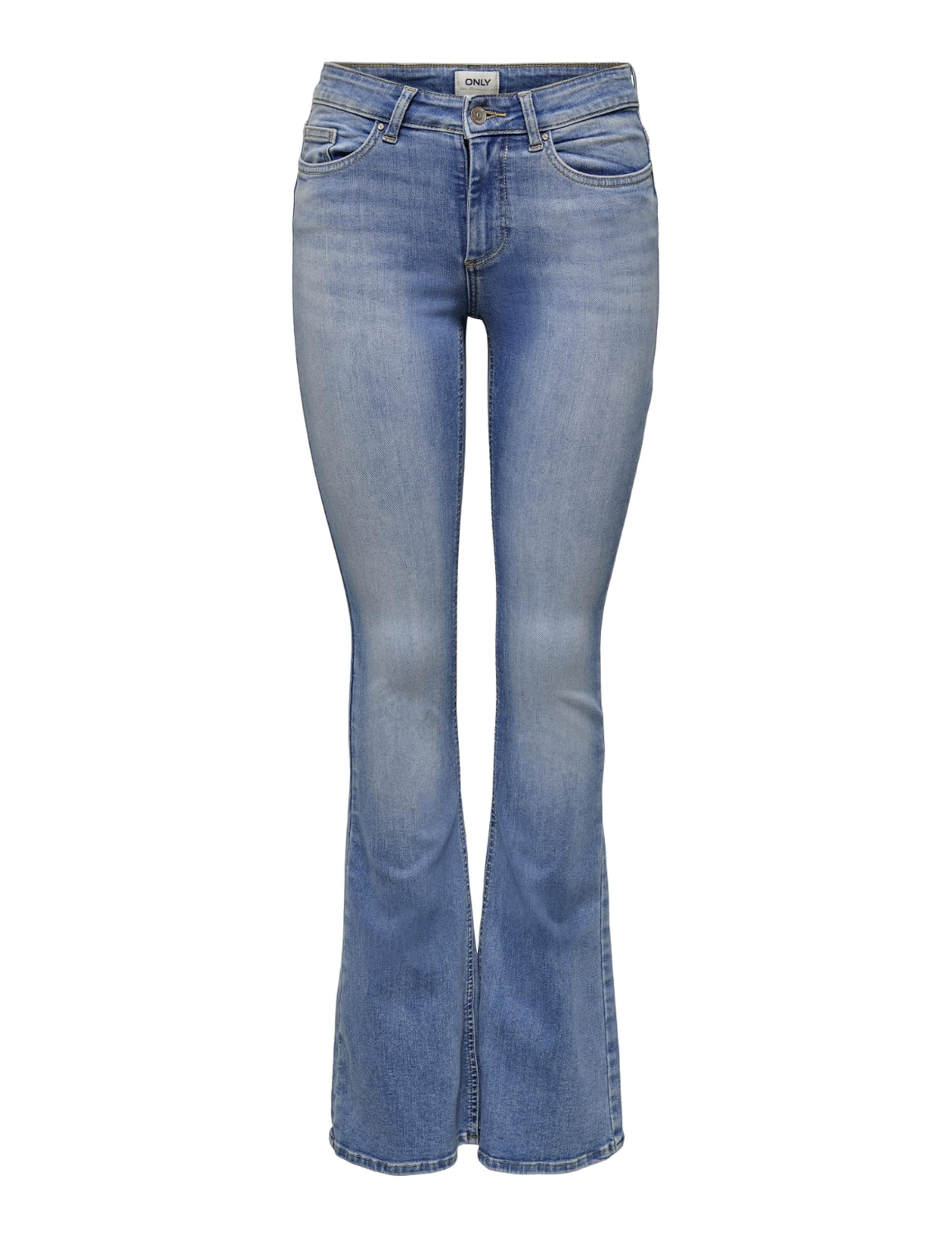 ONLY Female Flared fit Jeans ONLBLUSH Mittlere Taille Flared Jeans