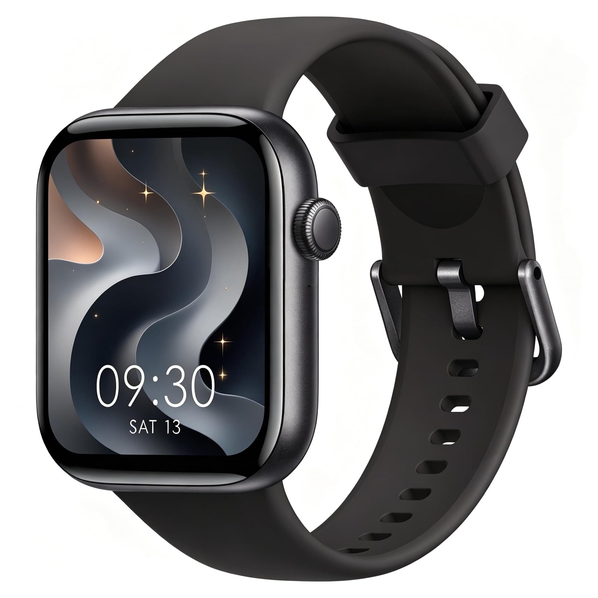 AcclaFit Smartwatch Uomo Donna, 1.85" Orologio Smartwatch con Effettua/Risposta Chiamate, 113 Sportive Smart Watch con Contapassi/SpO2/Sonno/Cardiofrequenzimetro, Impermeabil IP68 per iOS Android