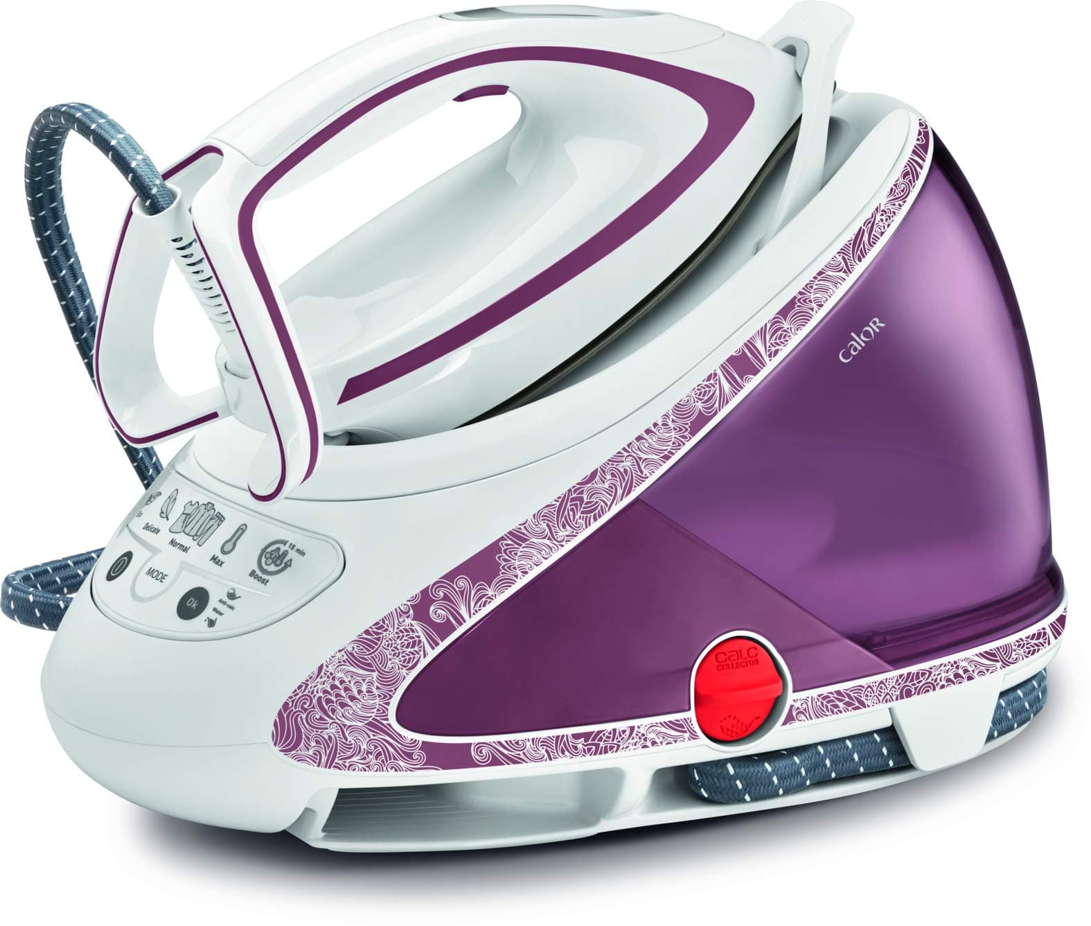 Calor Pro Express Ultimate, Centrale Vapeur Haute Pression, 7,3 Bars, Débit vapeur 490 g/min, 5 réglages, Fabriqué en France, GV9560C0