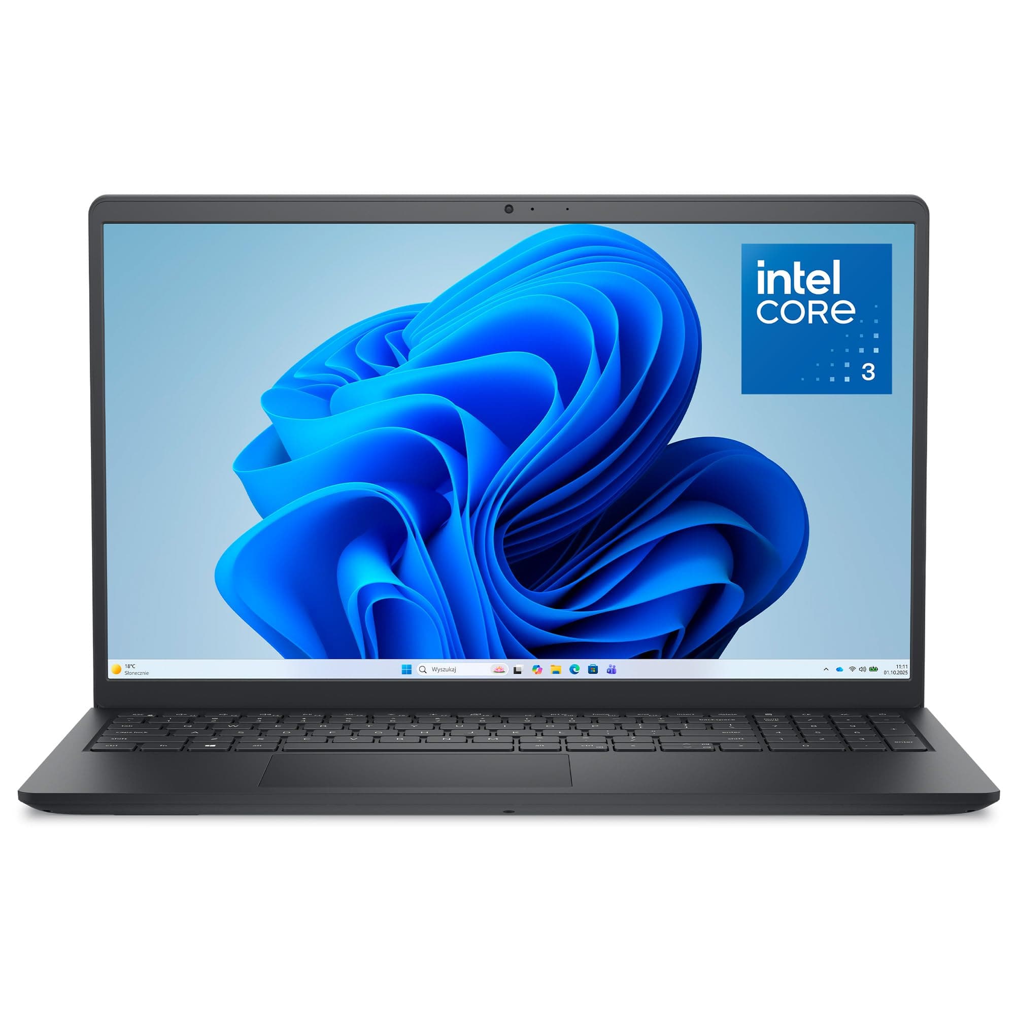 Dell 15 Portable - Intel Core 3 100U, 8GB RAM, 512GB SSD | 15.6'' FHD 120Hz, Intel UHD Graphics, Windows 11 Home