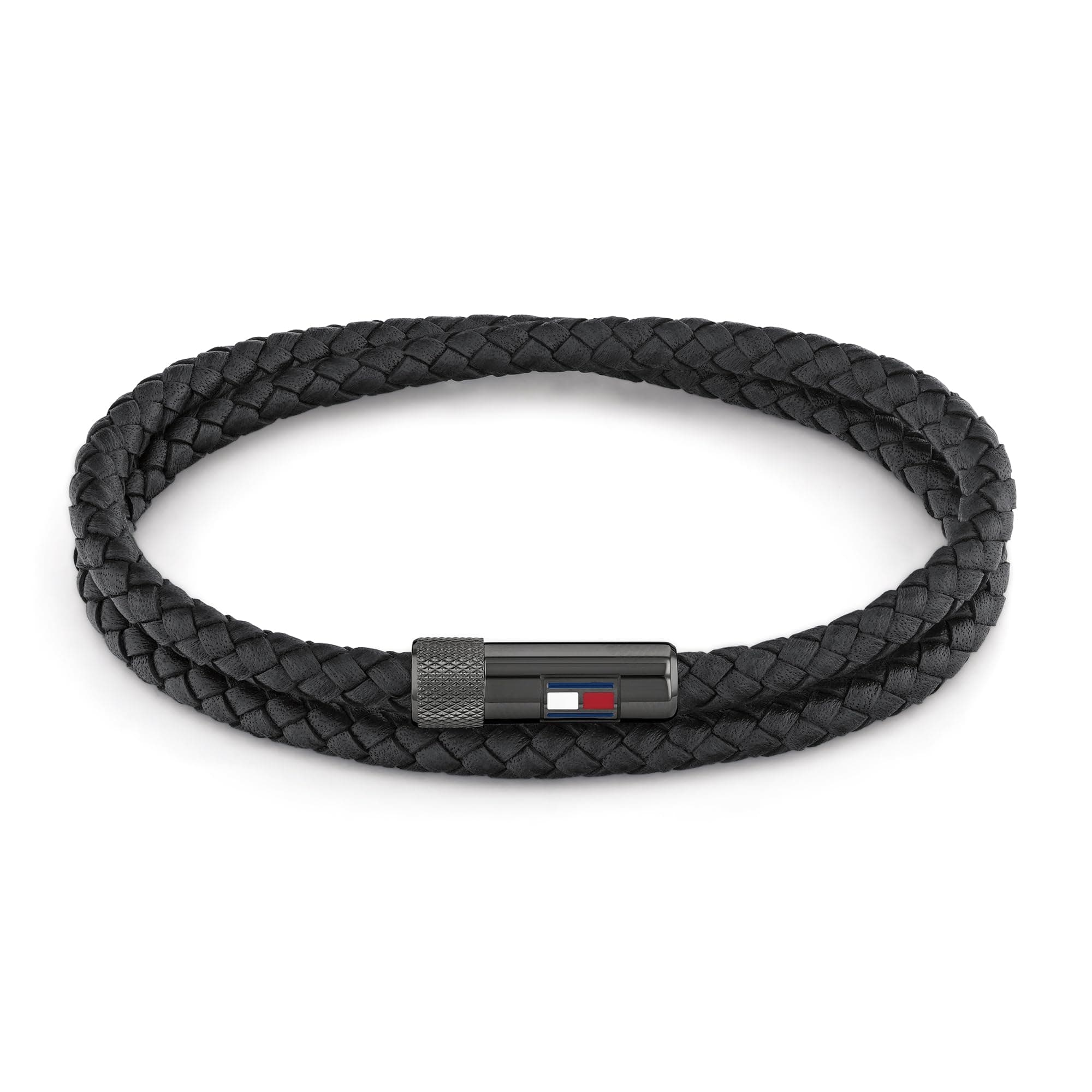 Tommy Hilfiger Jewelry Lederarmband für Herren verfügt über einen Magnetverschluss