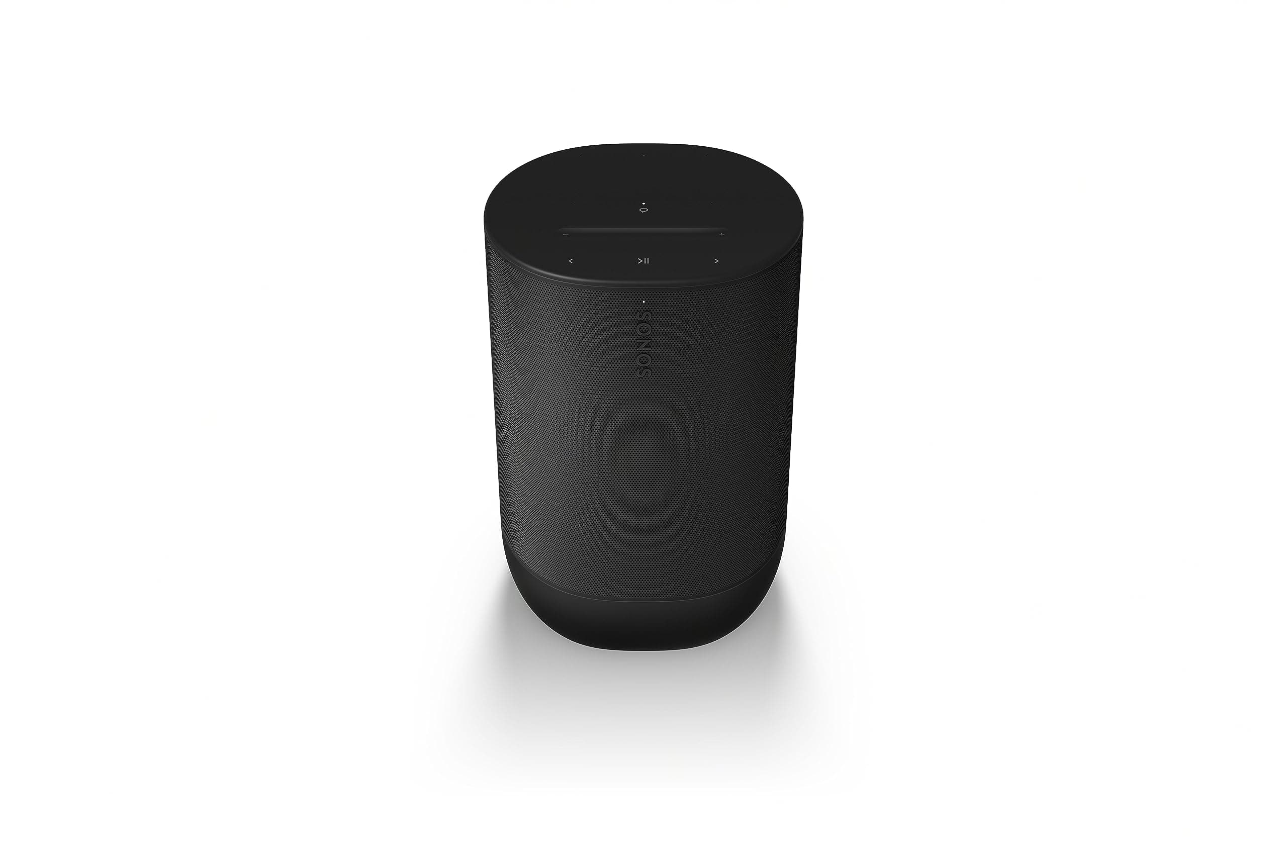 Sonos Move 2 | Enceinte Nomade sans Fil avec Wi-FI, Bluetooth, Compatible avec Amazon Alexa, 24 Heures d'autonomie, Socle de Charge sans Fil - Noir
