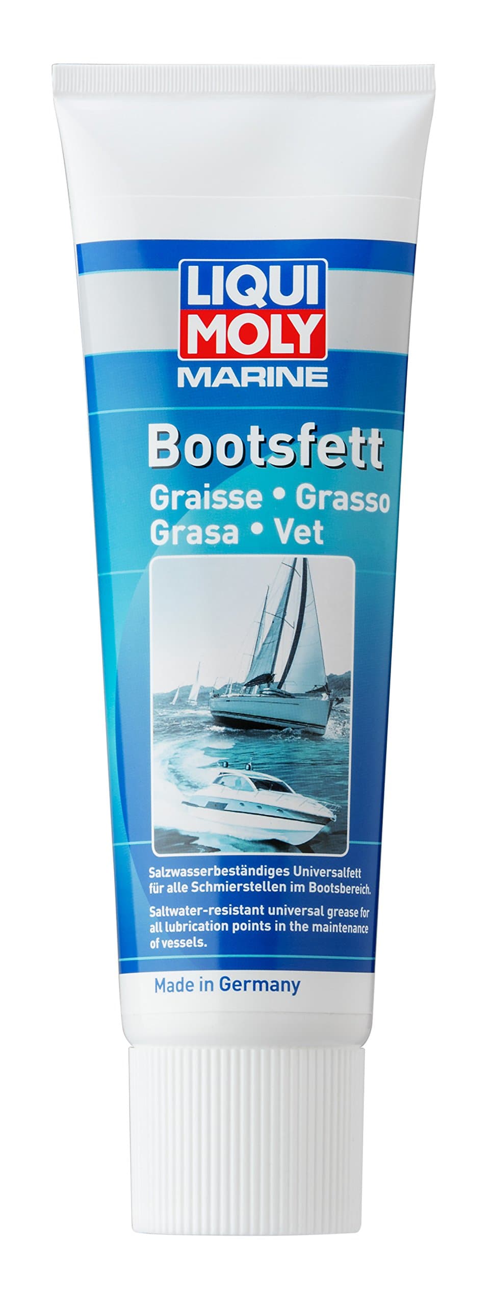 LIQUI MOLY Marine Bootsfett | 250 g | Boot Calcium Fett | Schmierfett | Art.-Nr.: 25041