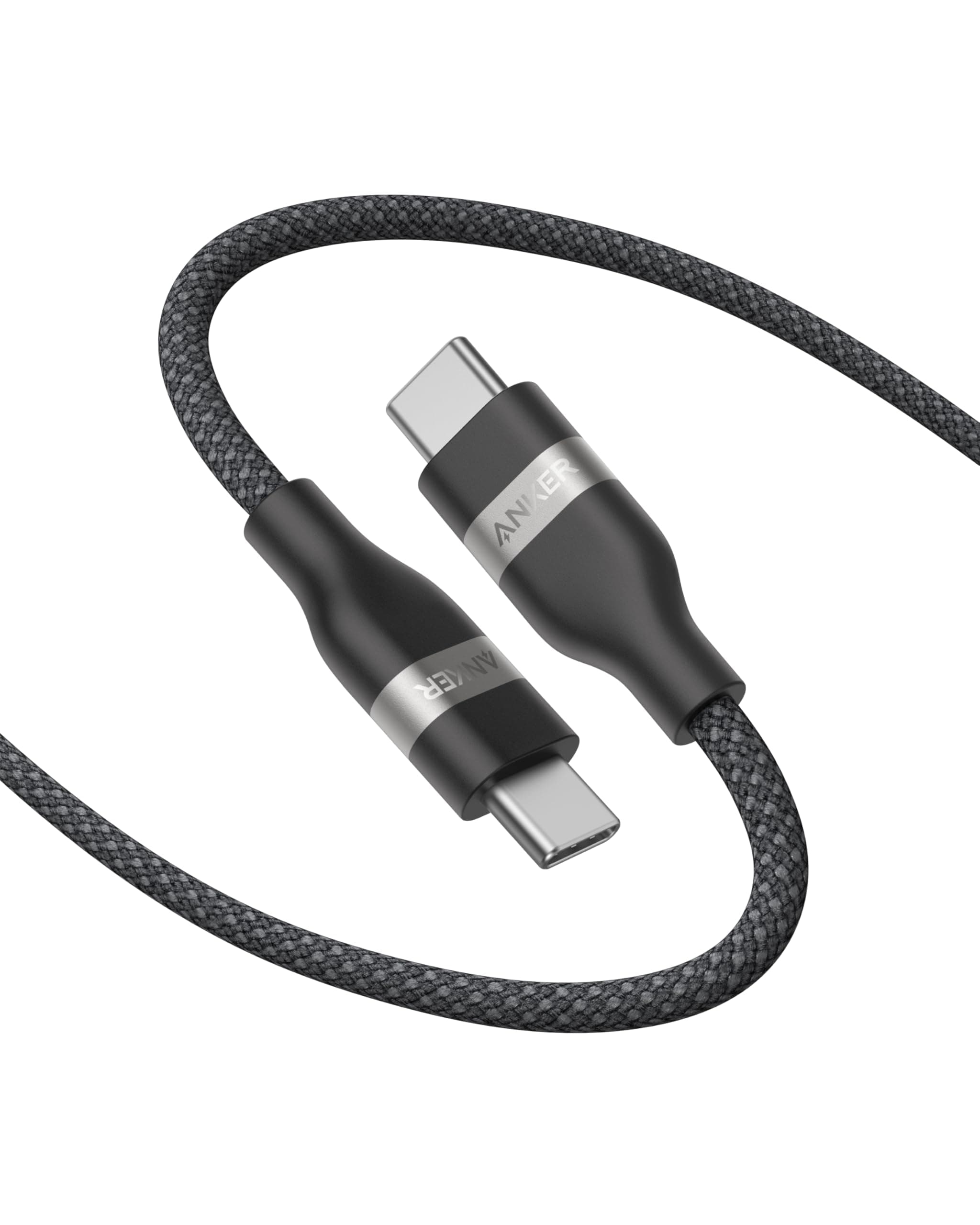 Anker Nano 240W USB C auf USB C Kabel, [1 Stück 1,8m] PD 3.0 Schnellladekabel USB C Kable, flexibel farbig geflochten, für iPhone 17 Pro/16/15 Serie, Samsung Galaxy S25/S24, MacBook Pro/Air und mehr