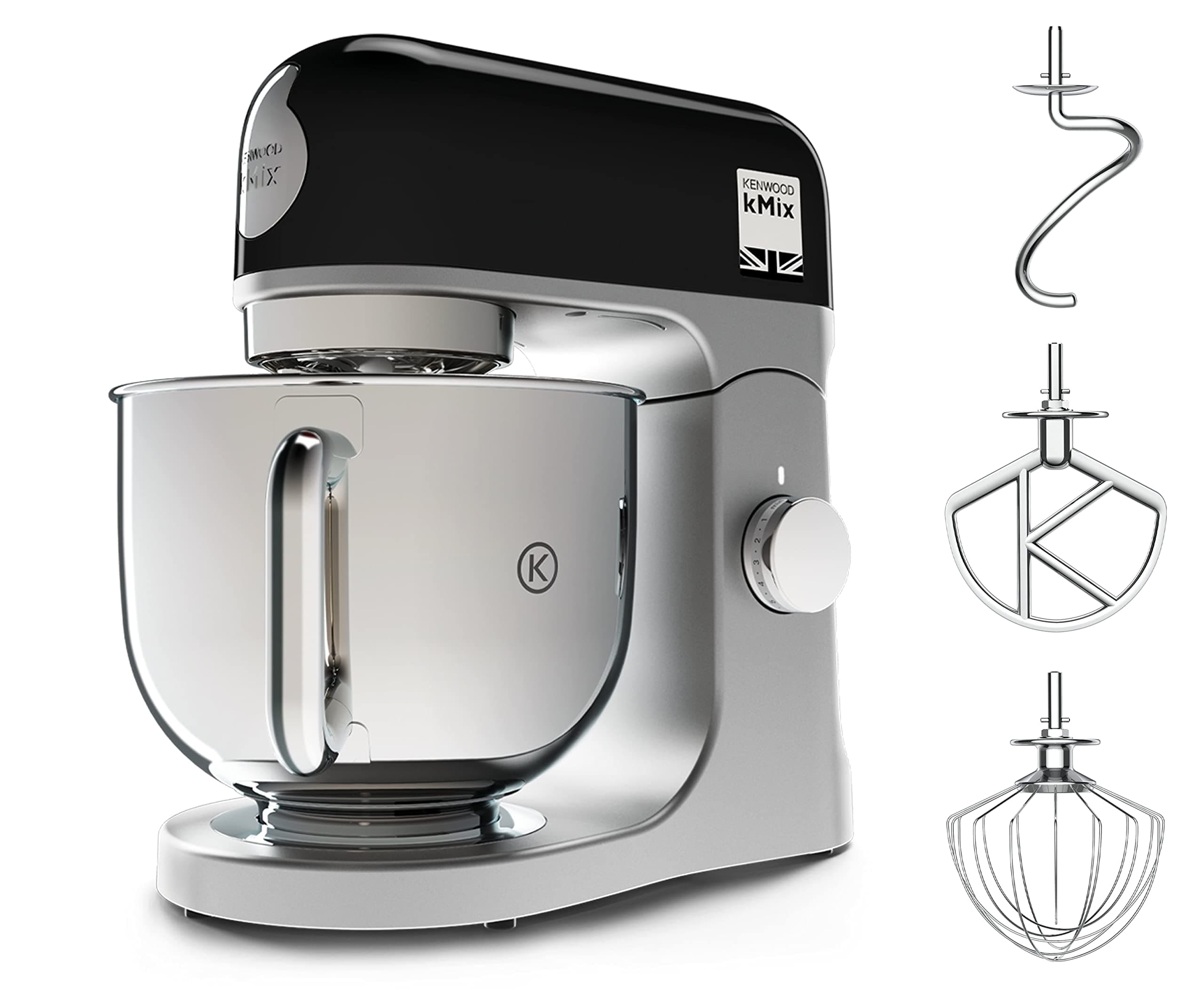 KENWOOD kMix KMX750BK Küchenmaschine, Schwarz