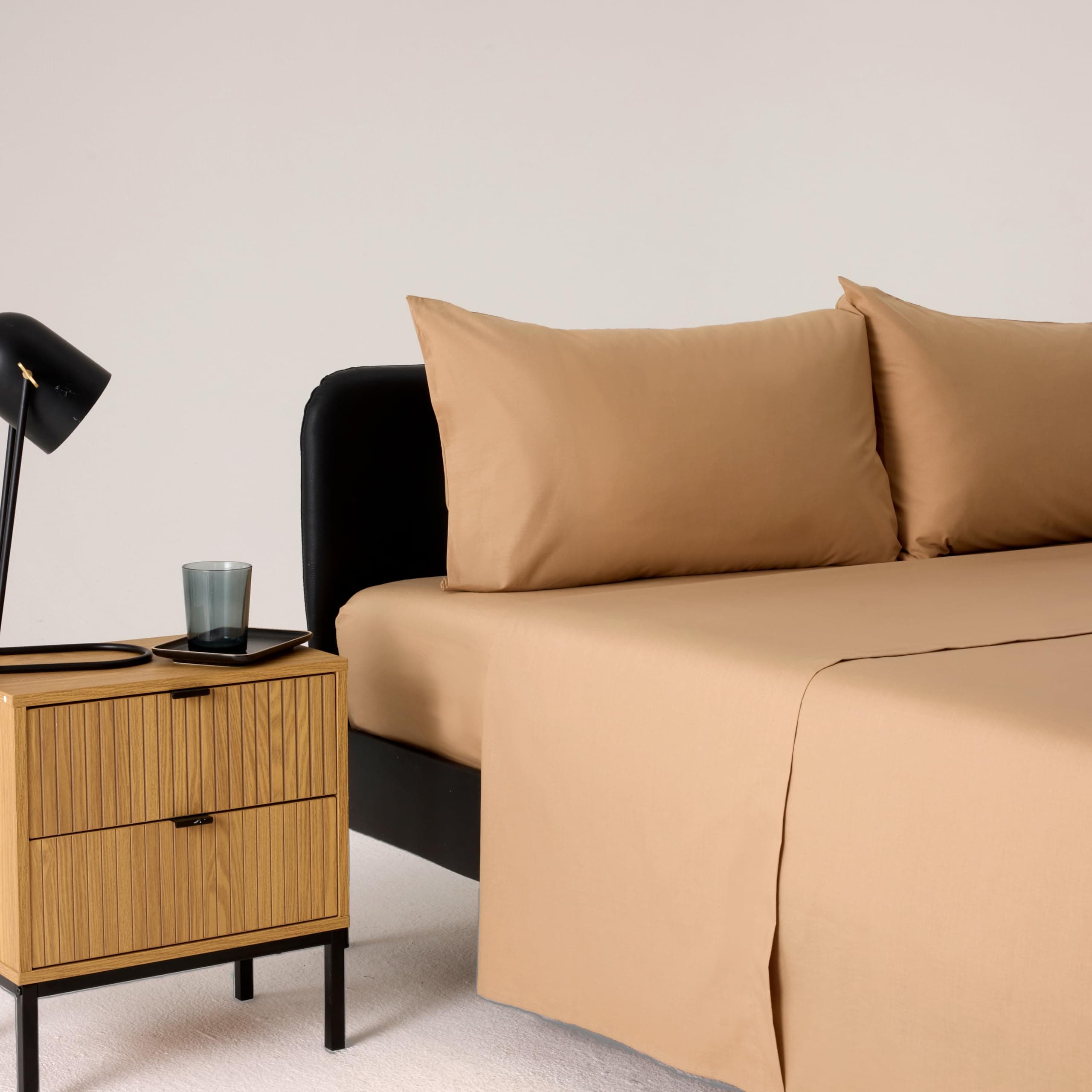 Bassetti Completo Letto Matrimoniale, Corda, 100% Cotone, 240X280 cm, Set Lenzuola, Parure, Lavabile In Lavatrice, Lenzuolo Sopra, Lenzuolo Sotto Con Angoli, 2 Federe