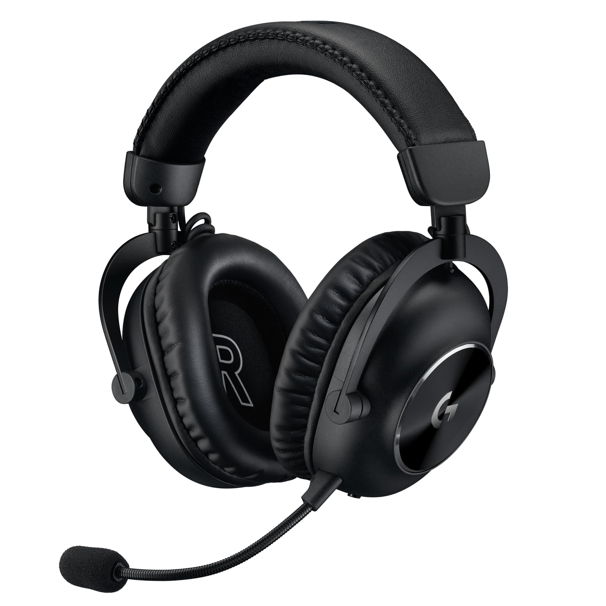 Logitech G PRO X 2 LIGHTSPEED Auriculares gaming inalámbricos, mic. brazo desmont., transductores grafeno 50 mm, DTS:X 2.0-7.1 Surround, Bluetooth/USB/3.5 mm Aux, PC, PS5, PS4, Nintendo Switch - Negro