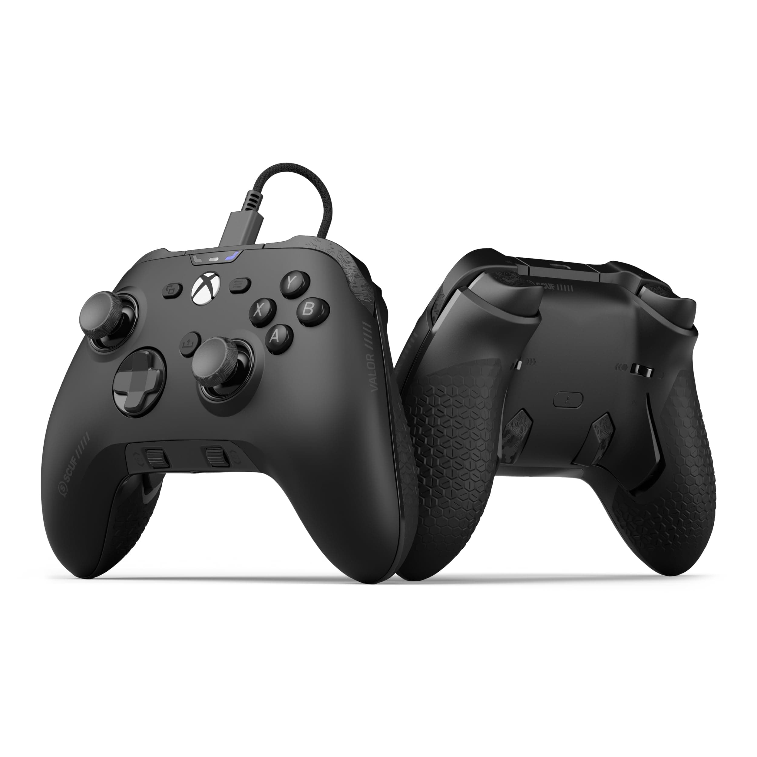 SCUF Valor Pro Mando Xbox Performance con Cable – Palas Traseras Personalizables, Gatillos Instantáneos, Palancas de Efecto Hall, Controles de Audio, Xbox Series X|S, Xbox One, Windows PC – Negro