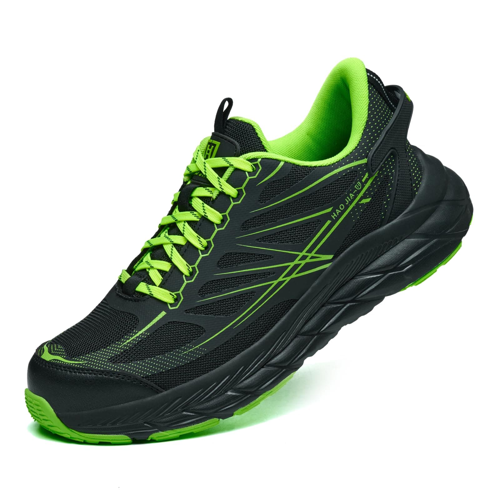 RUGNOR Zapatos de Seguridad para Hombre Mujer Zapatillas de Trabajo Ligero Comodo Transpirable Calzado de Seguridad Antideslizantes con Puntera de Acero EU 37-46