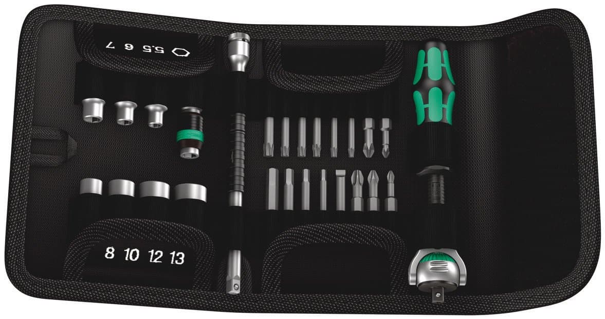 Wera Kraftform Kompakt Zyklop Speed, 05051045001, 1/4"-Antrieb, metric, 26-teilig