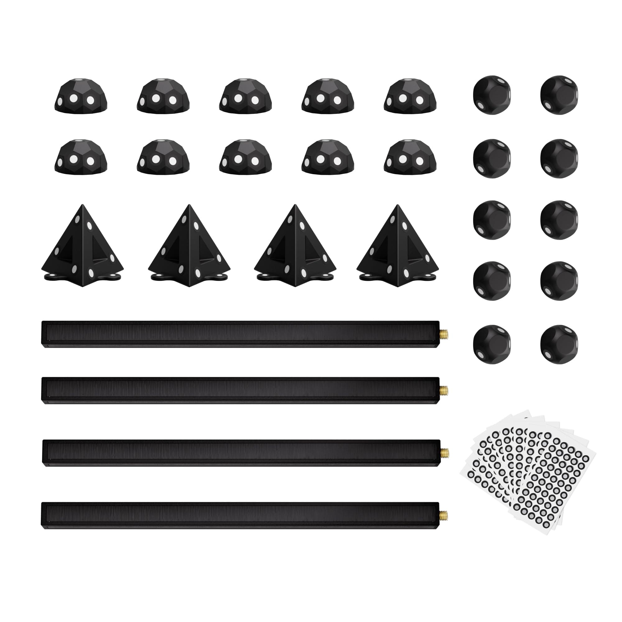 Revopoint Kit de 28 Bloques Marcadores 3D de Escaneo 3D para Escáneres 3D, Puntos para Evitar la Pérdida de Seguimiento y Mejorar la Precisión, Bloque Marcador de Punto de Referencia 3D Magnético