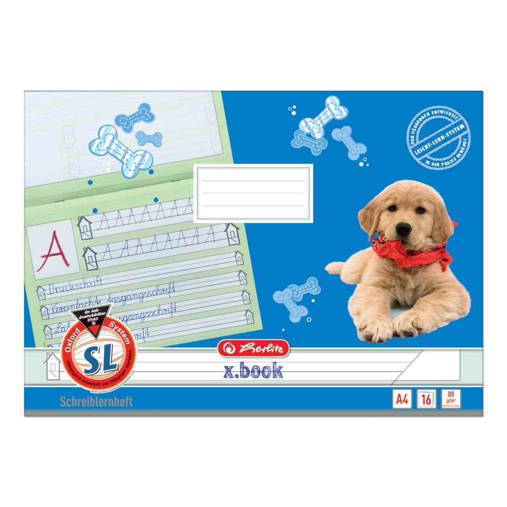 Herlitz Hefte (A4/16 Lineatur SL (für 1. Schuljahr))
